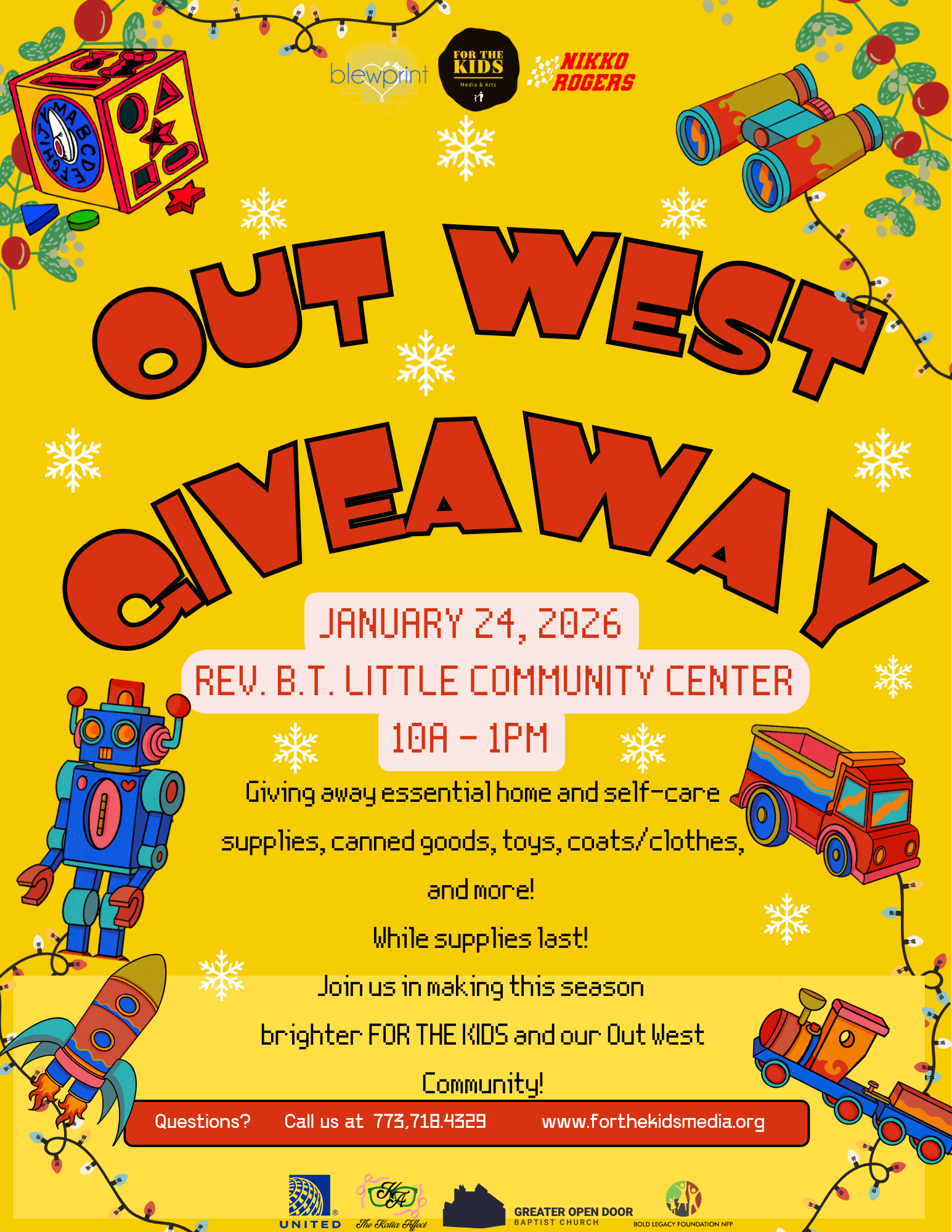 Out West Toy & Coat Giveaway