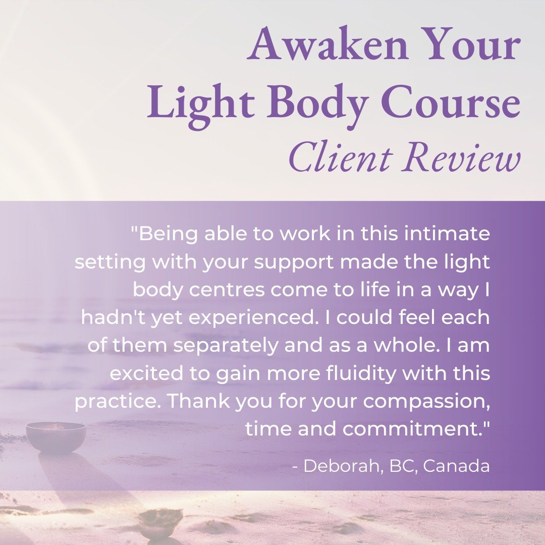 Are you ready to dive into the world of light, consciousness, and self-discovery?

Are you prepared to embrace a life of balance, abundance, and lighter vibration? The Awaken Your Light Body course offers you a unique opportunity to explore the depth