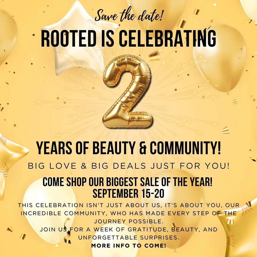 Save the date! It&rsquo;s time to celebrate! 
More info to come on our biggest sale of the year!