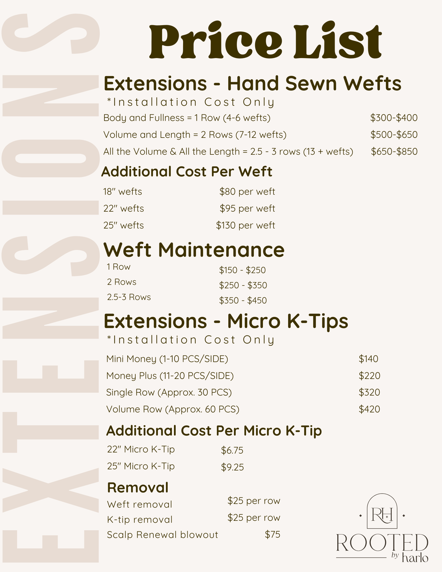 extension pricing in Draper Utah
