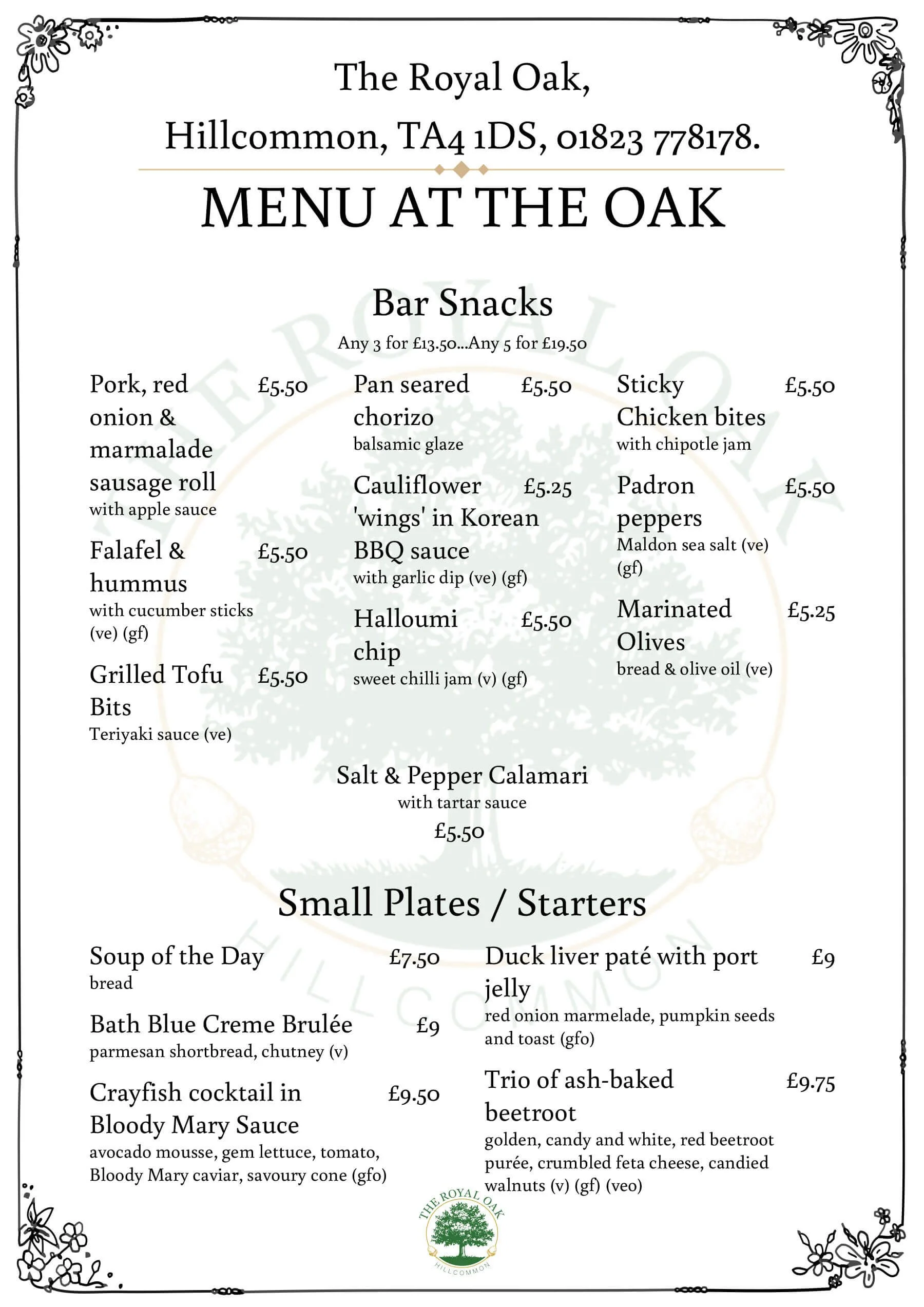 main-menu-the-royal-oak