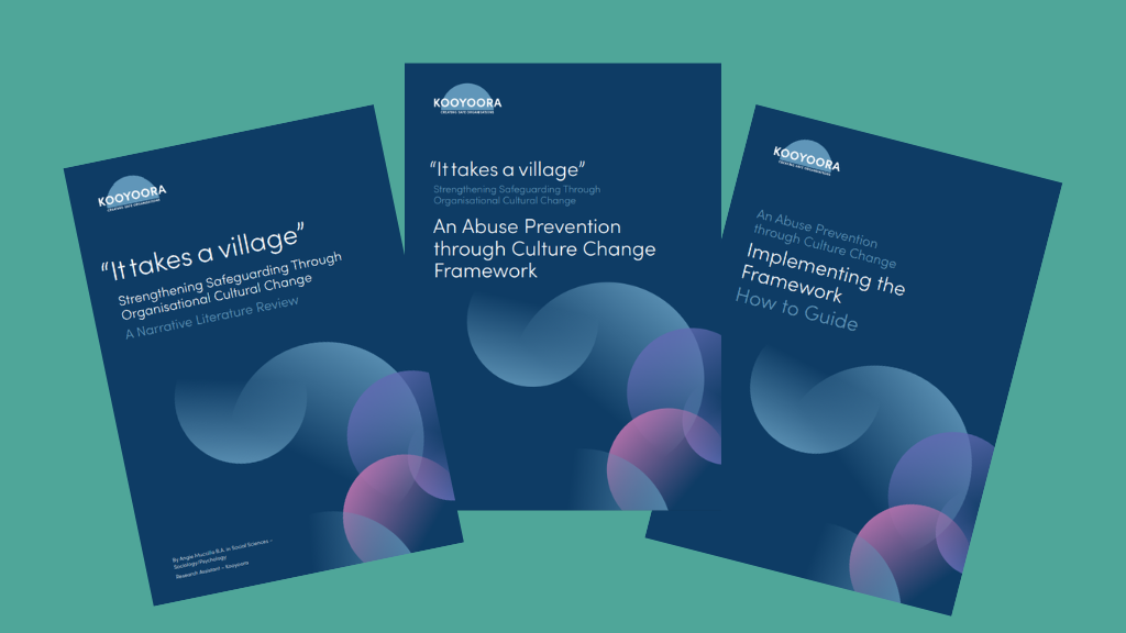 Abuse Prevention Through Culture Change: Framework and Tool Downloads Now Available
