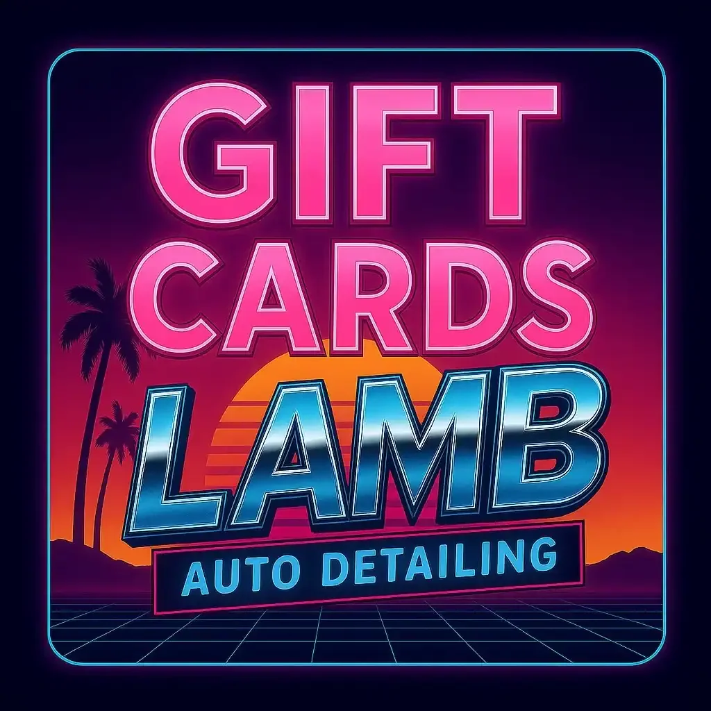 Gift cards available from Lamb Auto Detailing for Springfield MO