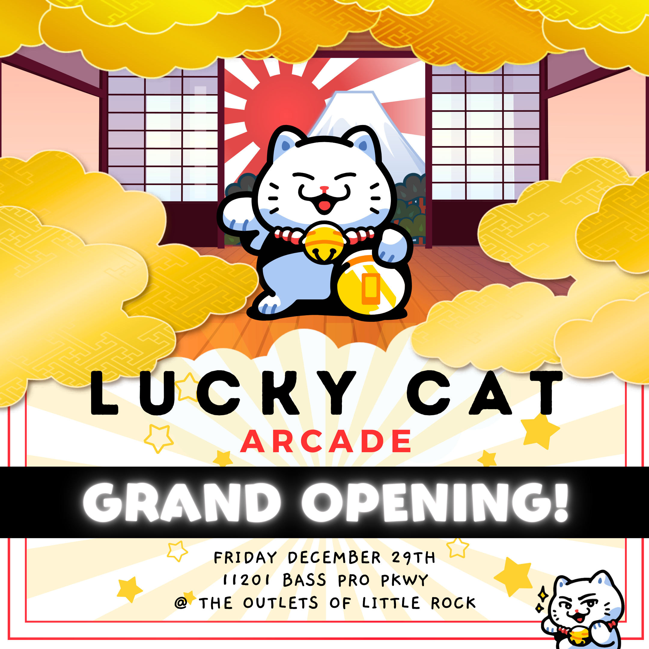 Schedule β LUCKY CAT ARCADE