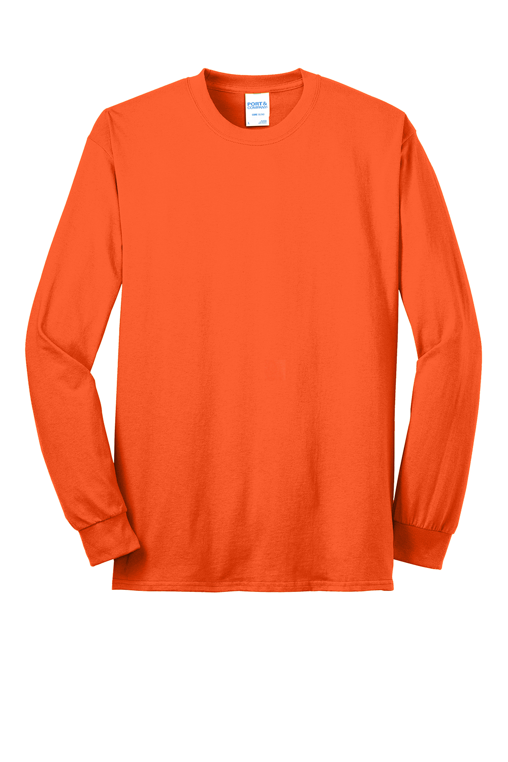 1-Color Port & Co Long Sleeve 10 Person Crew Package