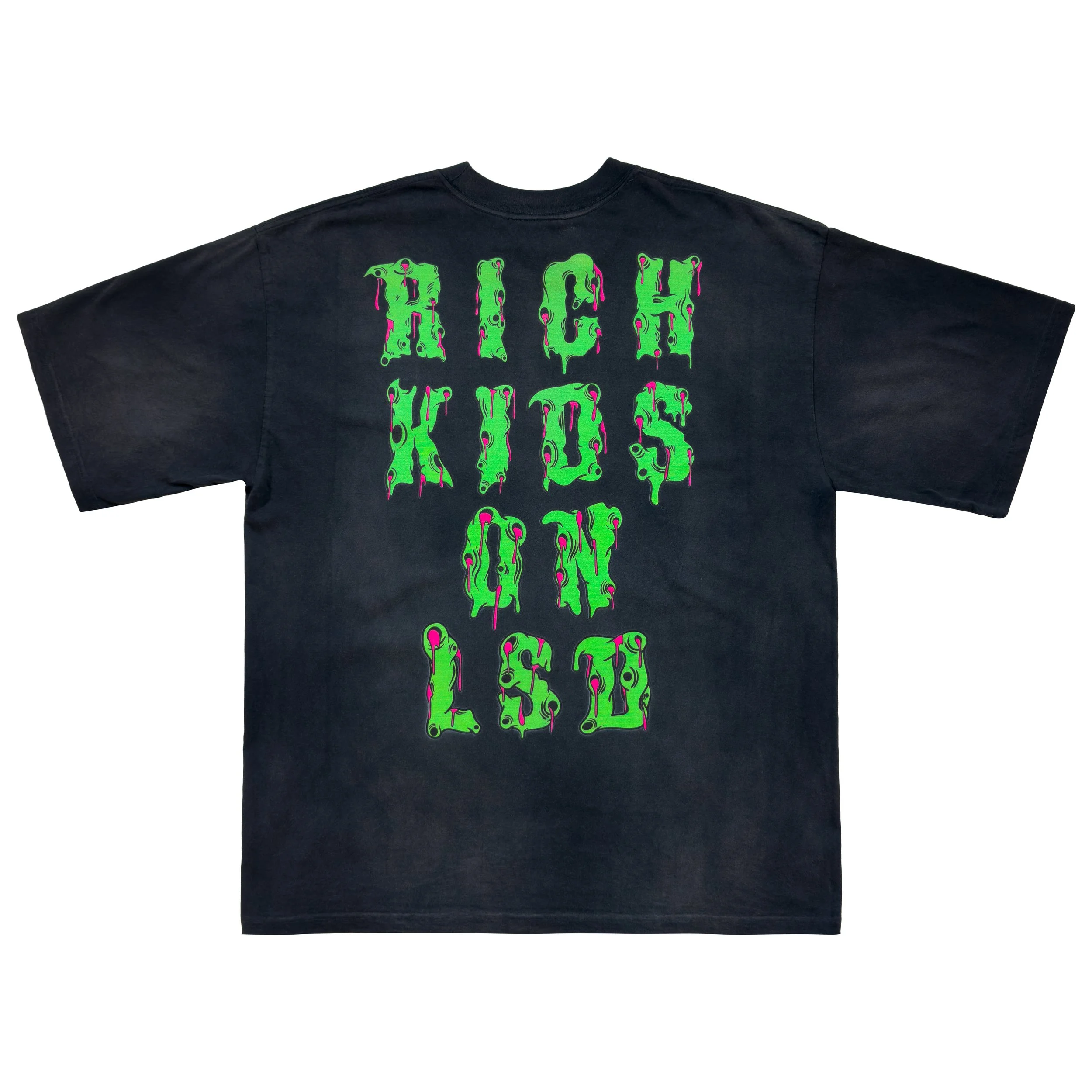 Deathside RKL Rat Vintage Black T-Shirt Back.jpg