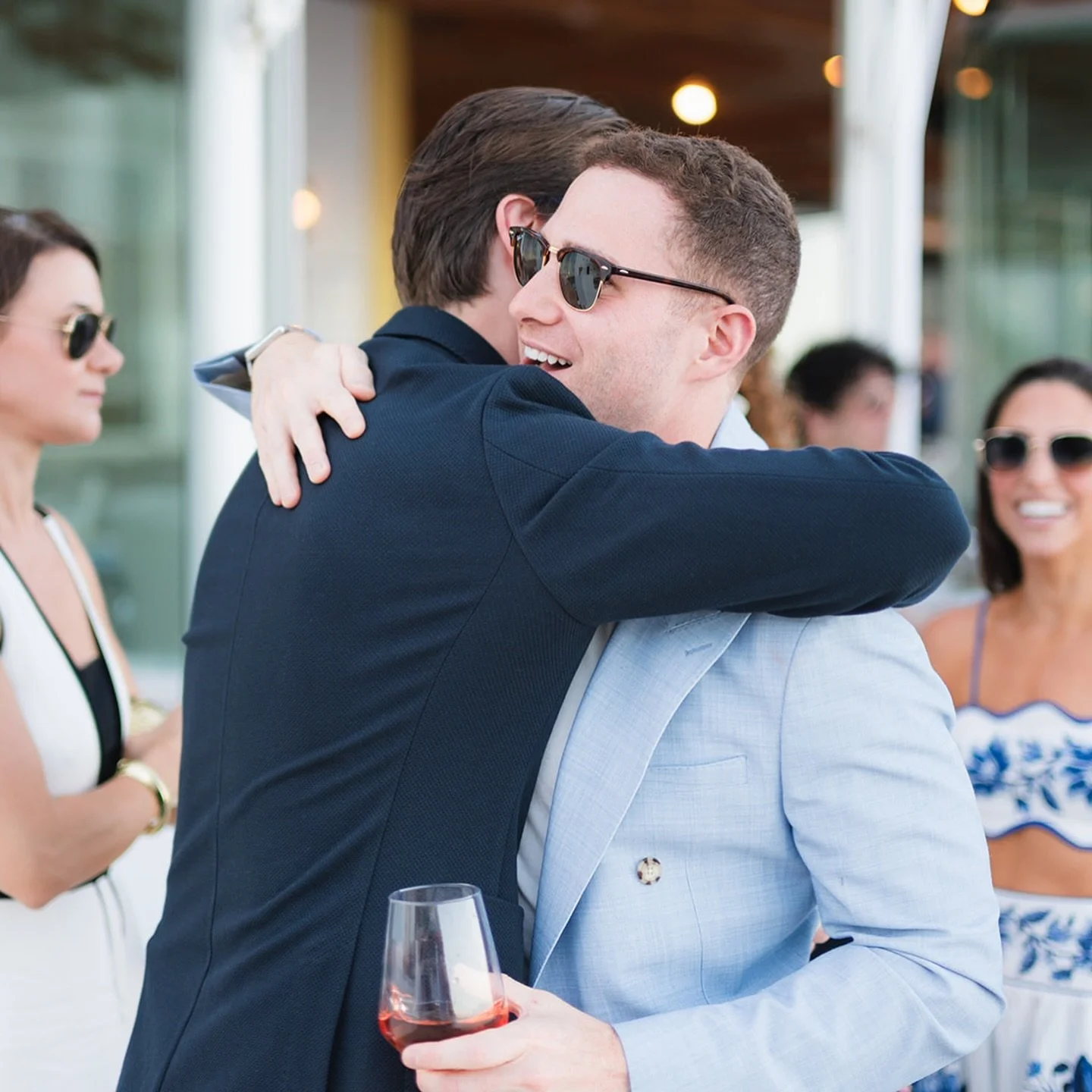 Hugs, an expression of love and happiness. In weddings people hug their loved ones and make them feel special. A silent language that says welcome, forever, and home, all in one embrace. 🤍

@efigenio.studio 
@jonathan_louis_new 
@will_f_fagan 

#Wed