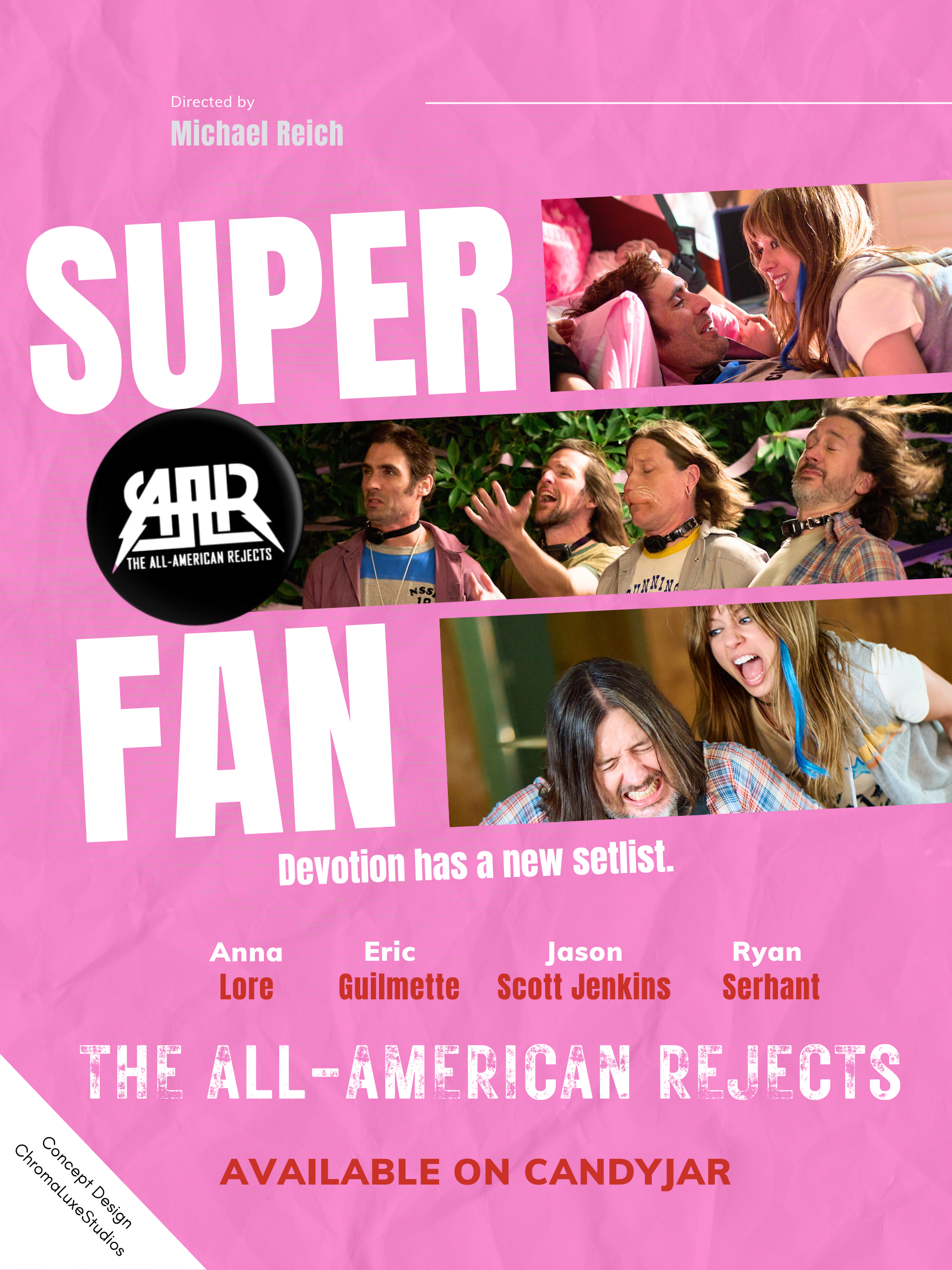 Concept poster for Super Fan Vertical Short