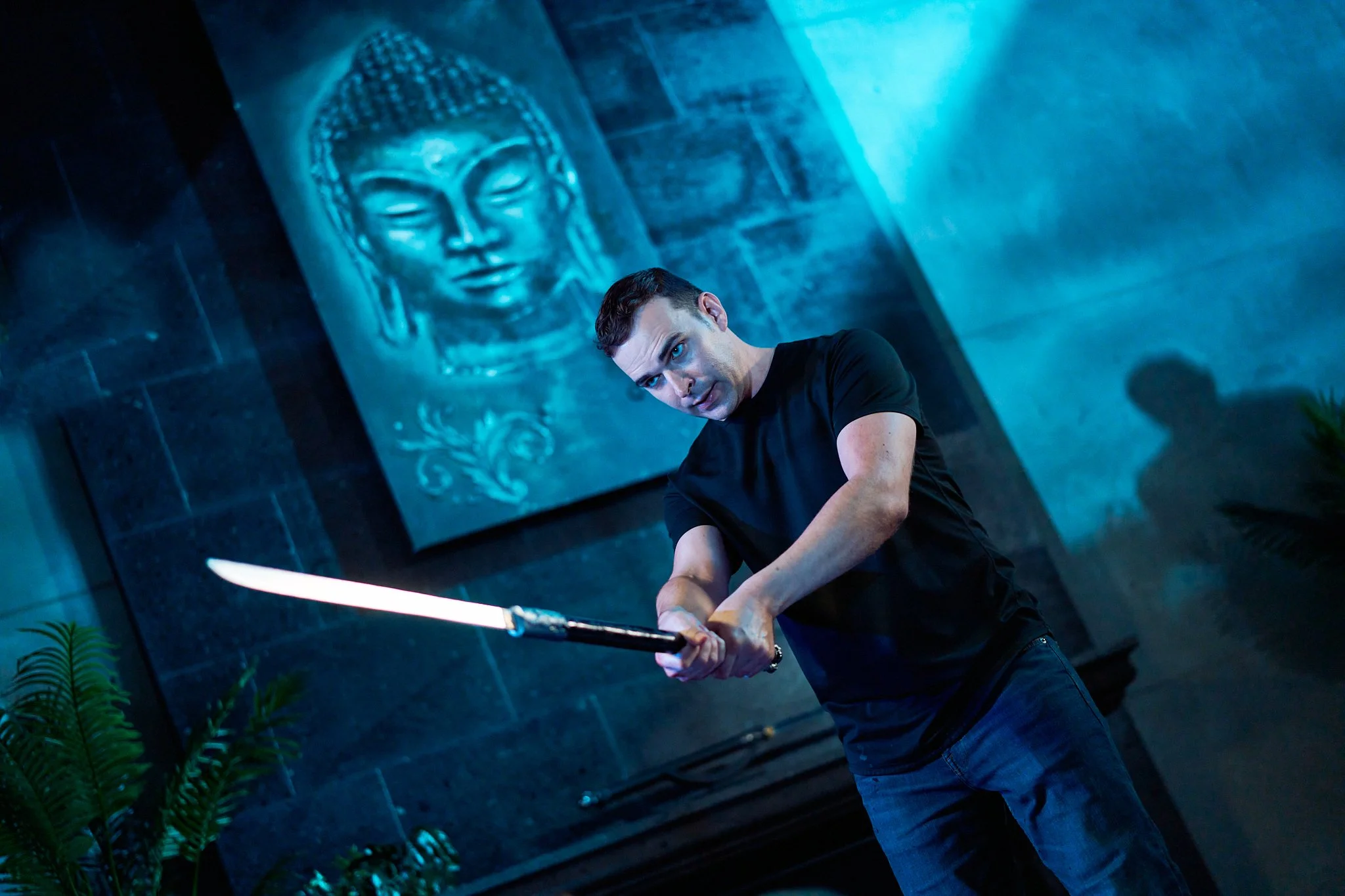 Unit stills photography, for the short film Doppelgänger, with actor Mark Haan.