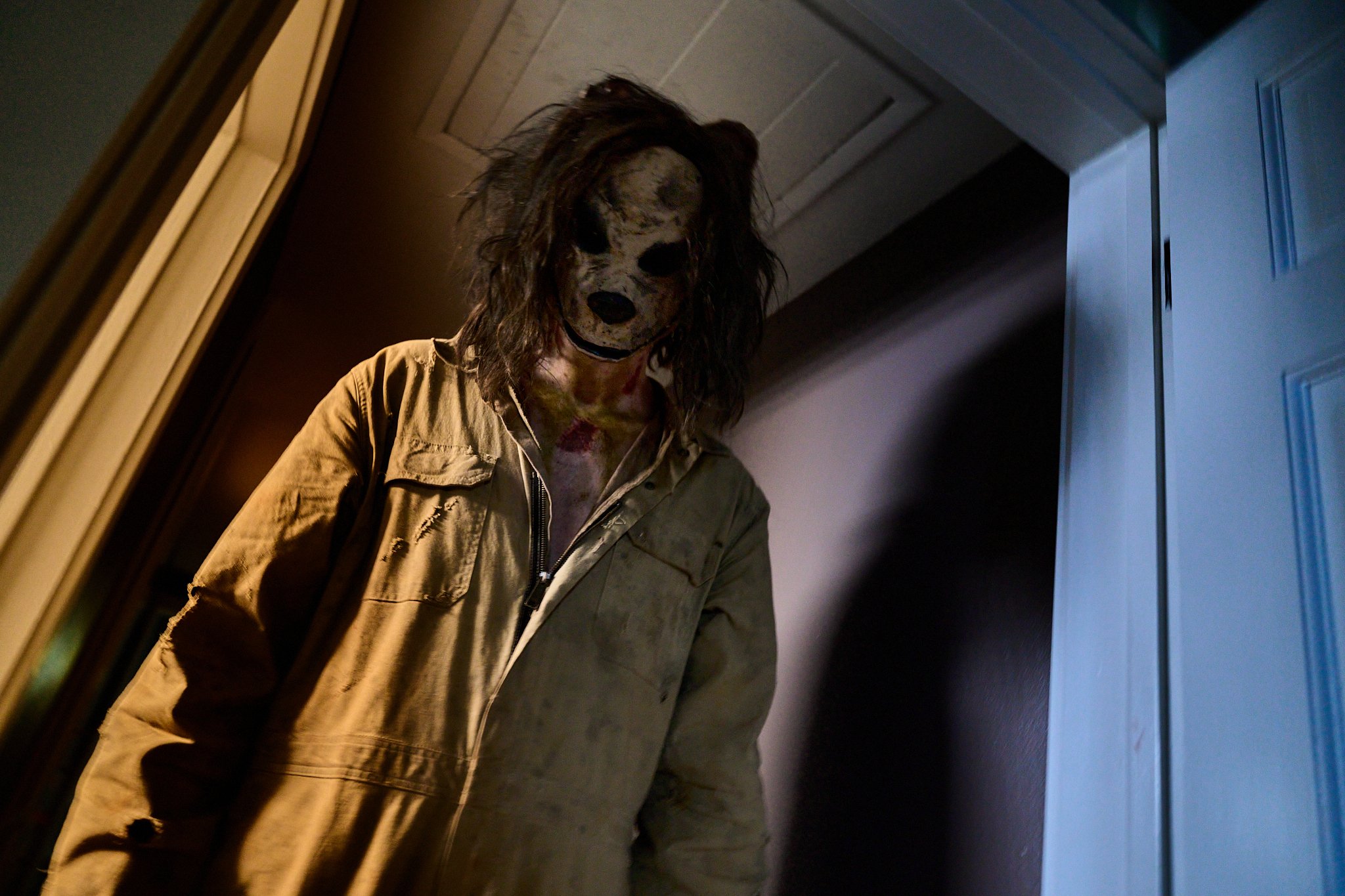 Unit stills photography, for the short film TEDDY, BTS image of actor Austin Minard in a scene.