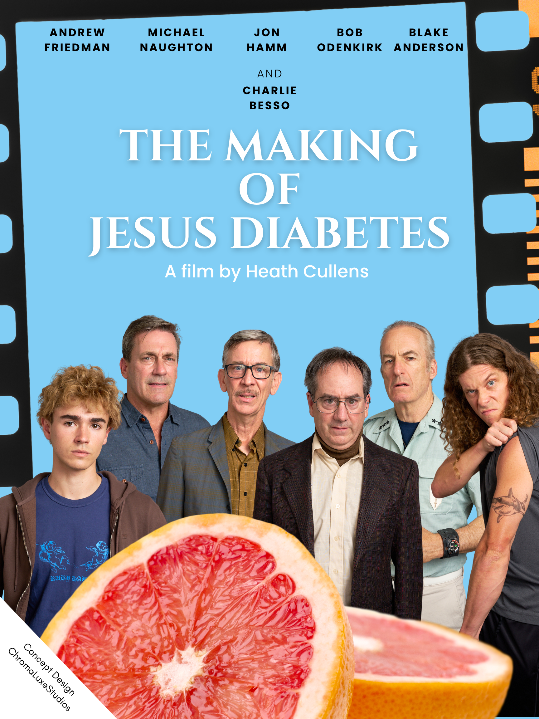Concept poster idea for the film The Making of Jesus Diabetes