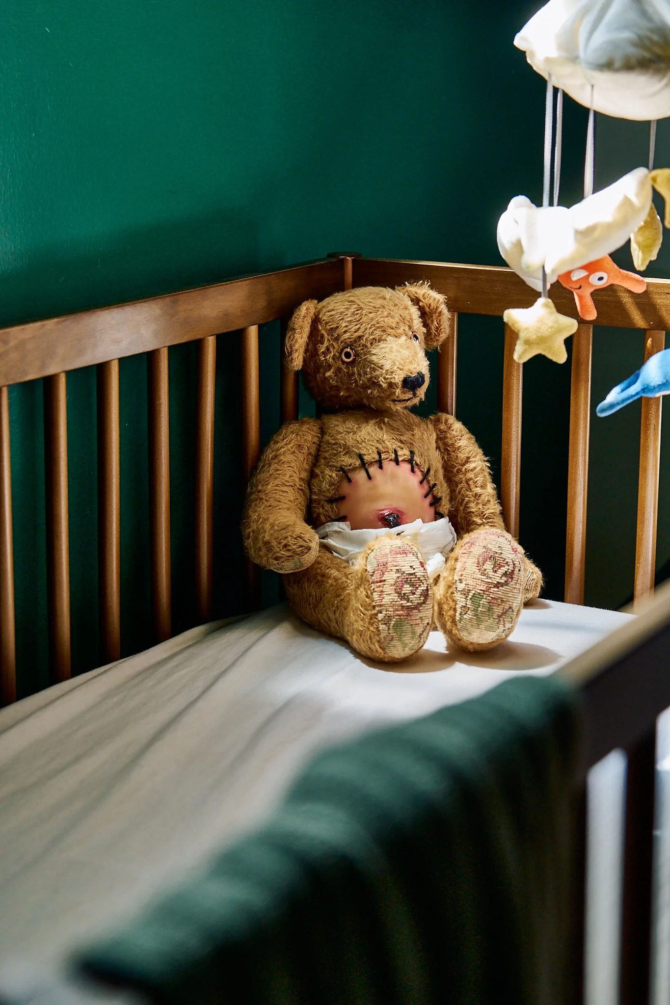 Unit stills photography, for the short film TEDDY, image of the "teddy bear".