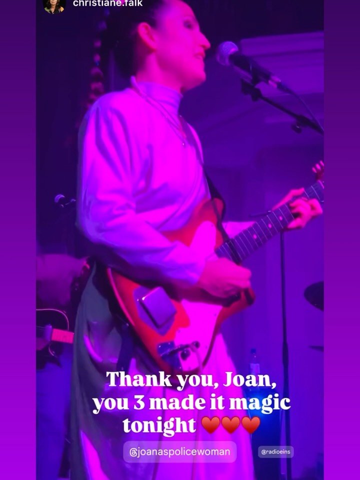 Thank you @christiane.falk &amp; @moby.dirk for capturing clips of the Berlin show tonight. 
I am endlessly grateful to play with some of the most musical dreamboats @gravywill and @jeremygustin , have the best sound engineer ever @benjamingregory an