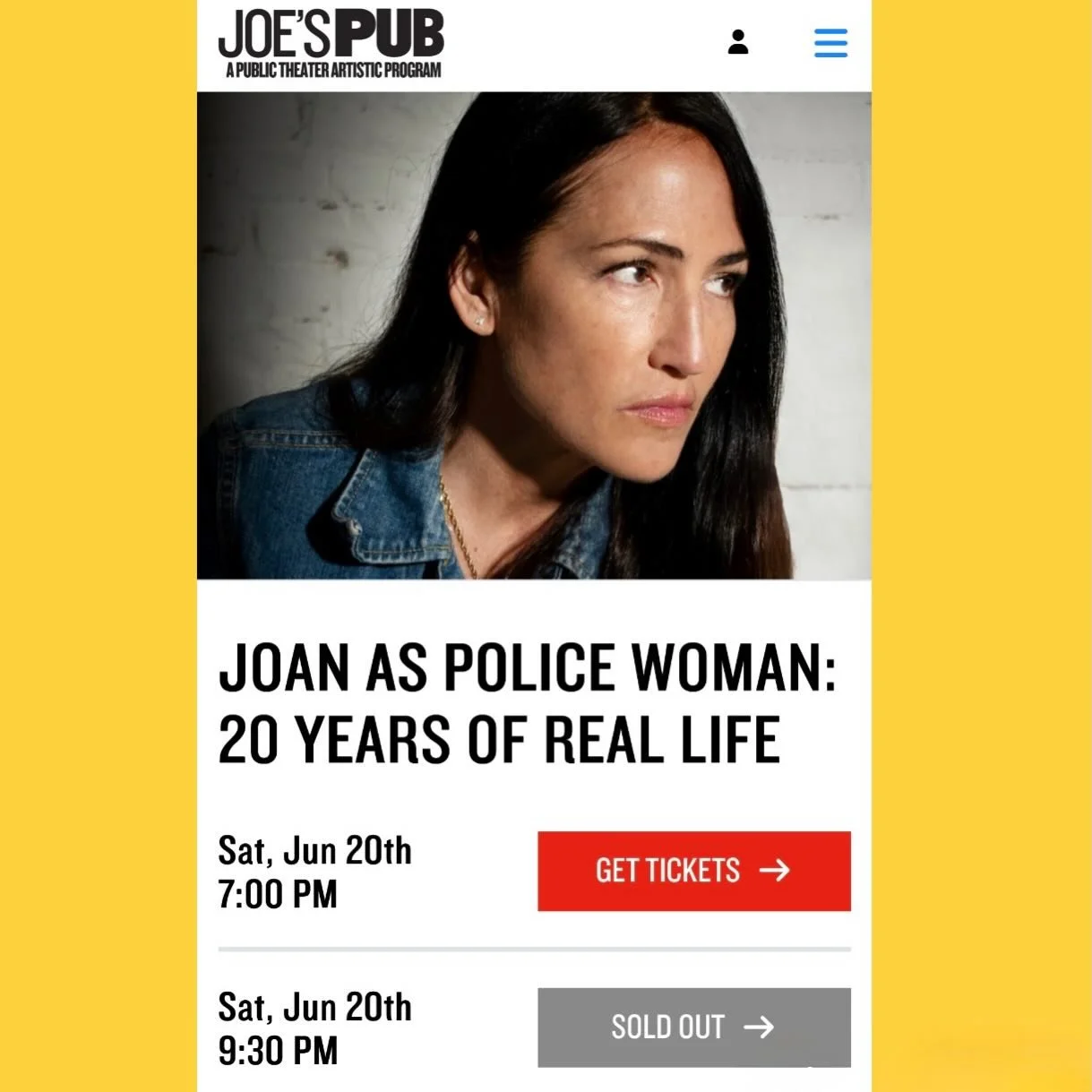 Because the first 20 YEARS OF REAL LIFE @joespub show sold out within a day we added another at 7pm. Get your tickets NOW in the link in bio. JUNE 20 7pm starring @gravywill &amp; @jeremygustin 📸 @judirosennewyork