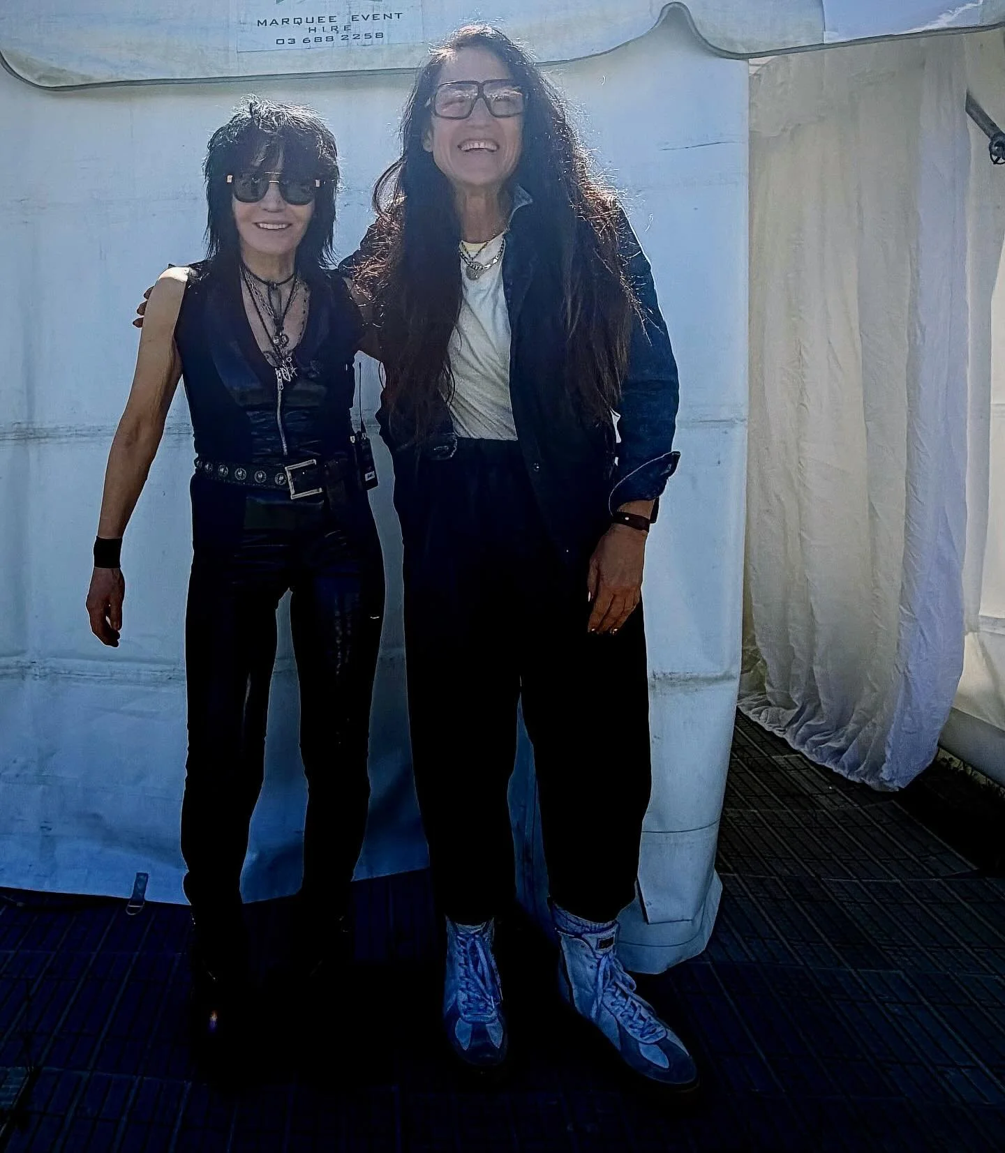 New Zealand Iggy Joan Jett PHOTO EXPLOSION 
If any of you know me at all you know I love this place. To be here playing with @iggypopofficial @little_vampire @king__jeva @urian_v_hackney @coreydking @panamsterdamnyc #bradtruax is a fever dream. Thank