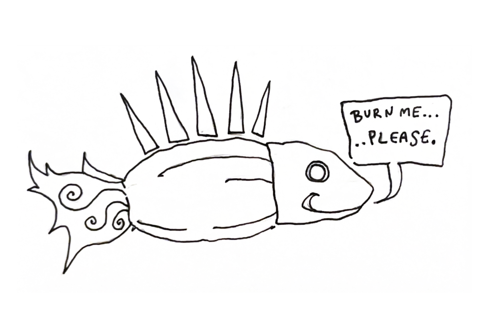 Liar, Liar, Fish on Fire