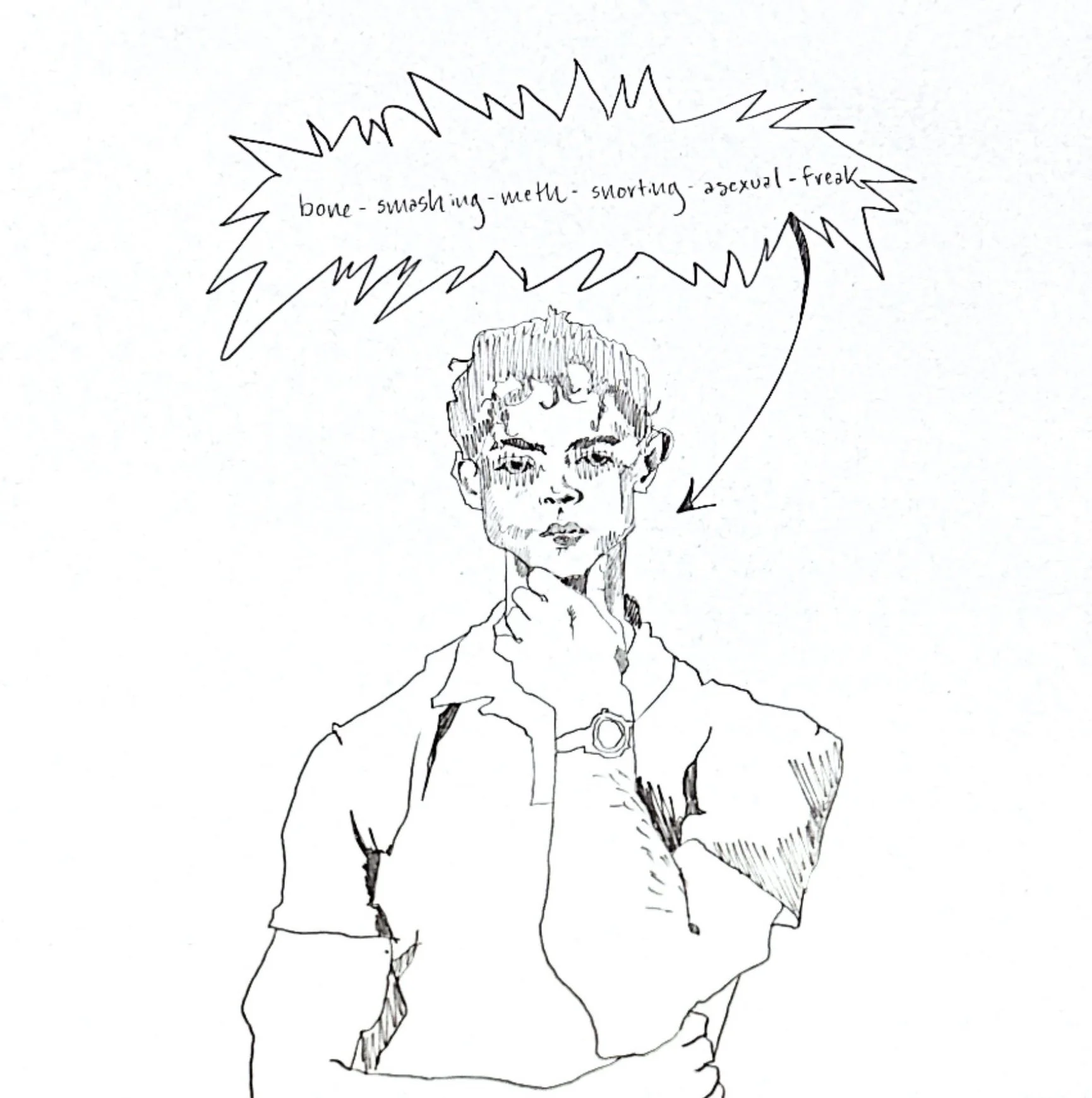 #Mogged: Looksmaxxing at the End of the World