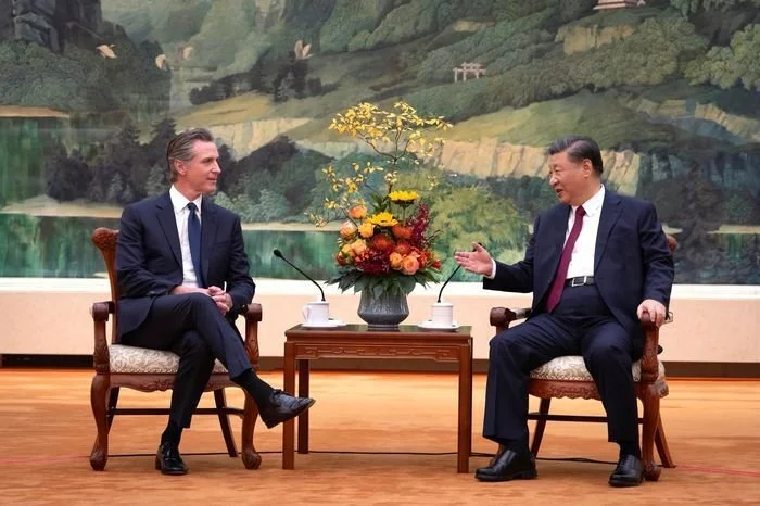 China’s Xi Welcomes Gavin Newsom in Beijing With Eye on U.S. Visit