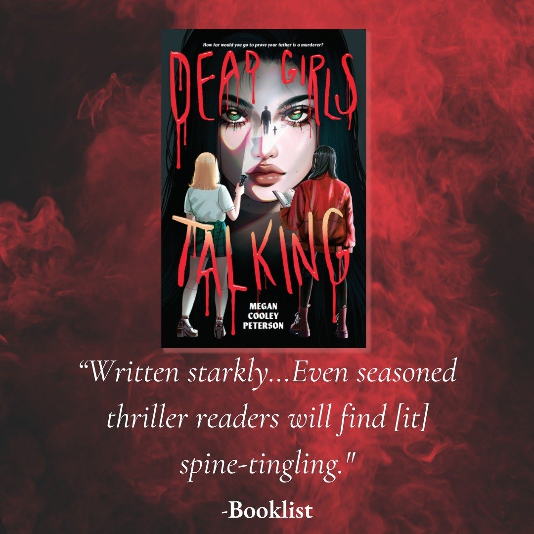 DEAD GIRLS TALKING got a lovely review from Booklist this week! 

#deadgirlstalkingnovel #deadgirlstalkingbook #bookrecommendations #yathrillers #yathriller #youngadultbooks #thrillerbooks