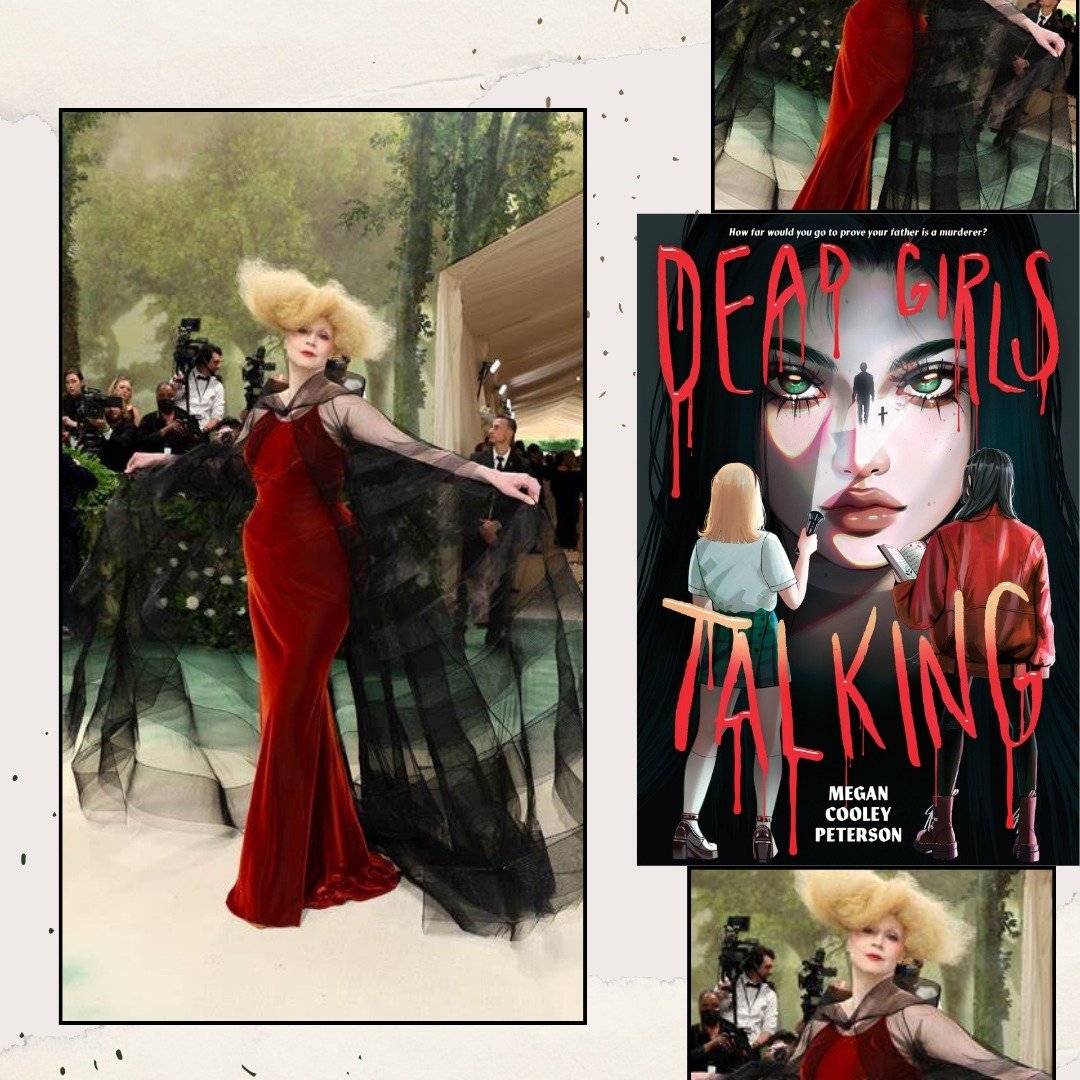 Just for fun, my book covers as #MetGala2024 looks! 

#DeadGirlsTalking as Gwendoline Christie in Maison Margiela.

#TheLiarsDaughter as Elle Fanning in Balmain.