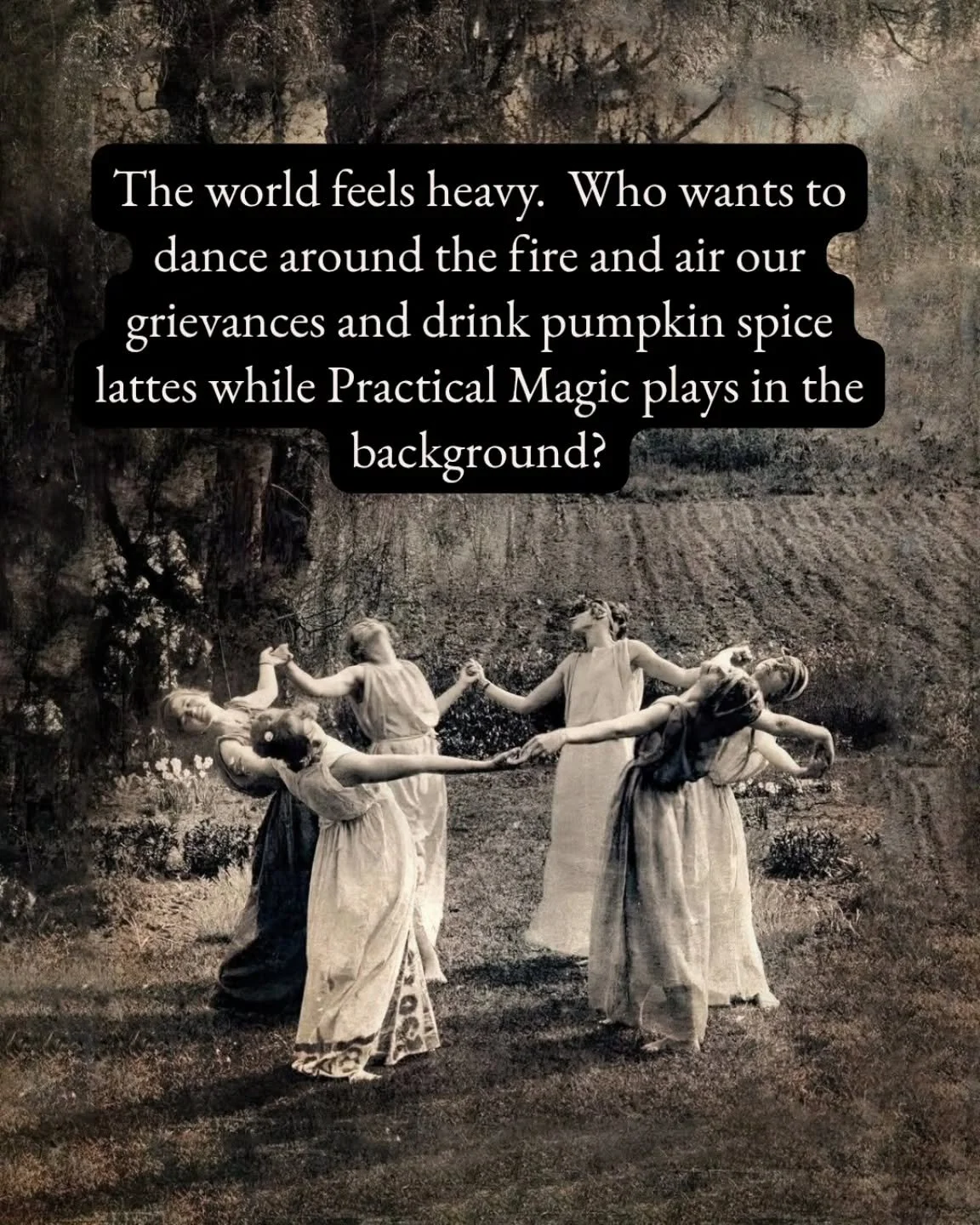 I'm ready to gather my coven. Who's with me?🧹 

#gathering #coven #witchessociety #Halloween #meme