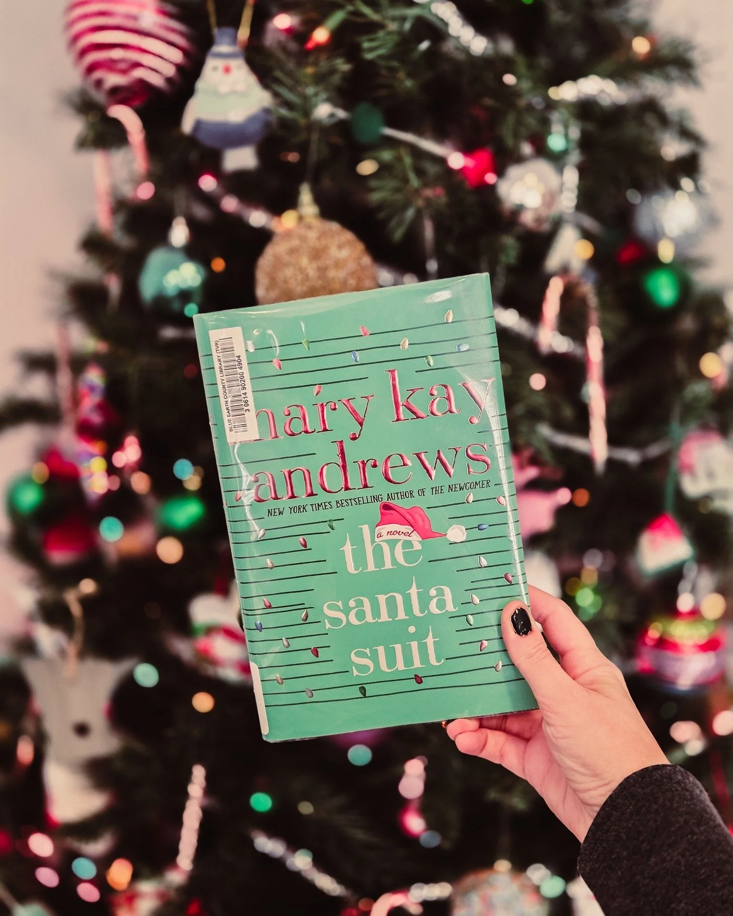 I needed a lighthearted holiday read, and The Santa Suit by Mary Kay Andrews was the perfect fit. Someone on TT recommended it, and it was so sweet. The world feels so bleak right now, and I'm looking for the light. And a trip to my local library is 