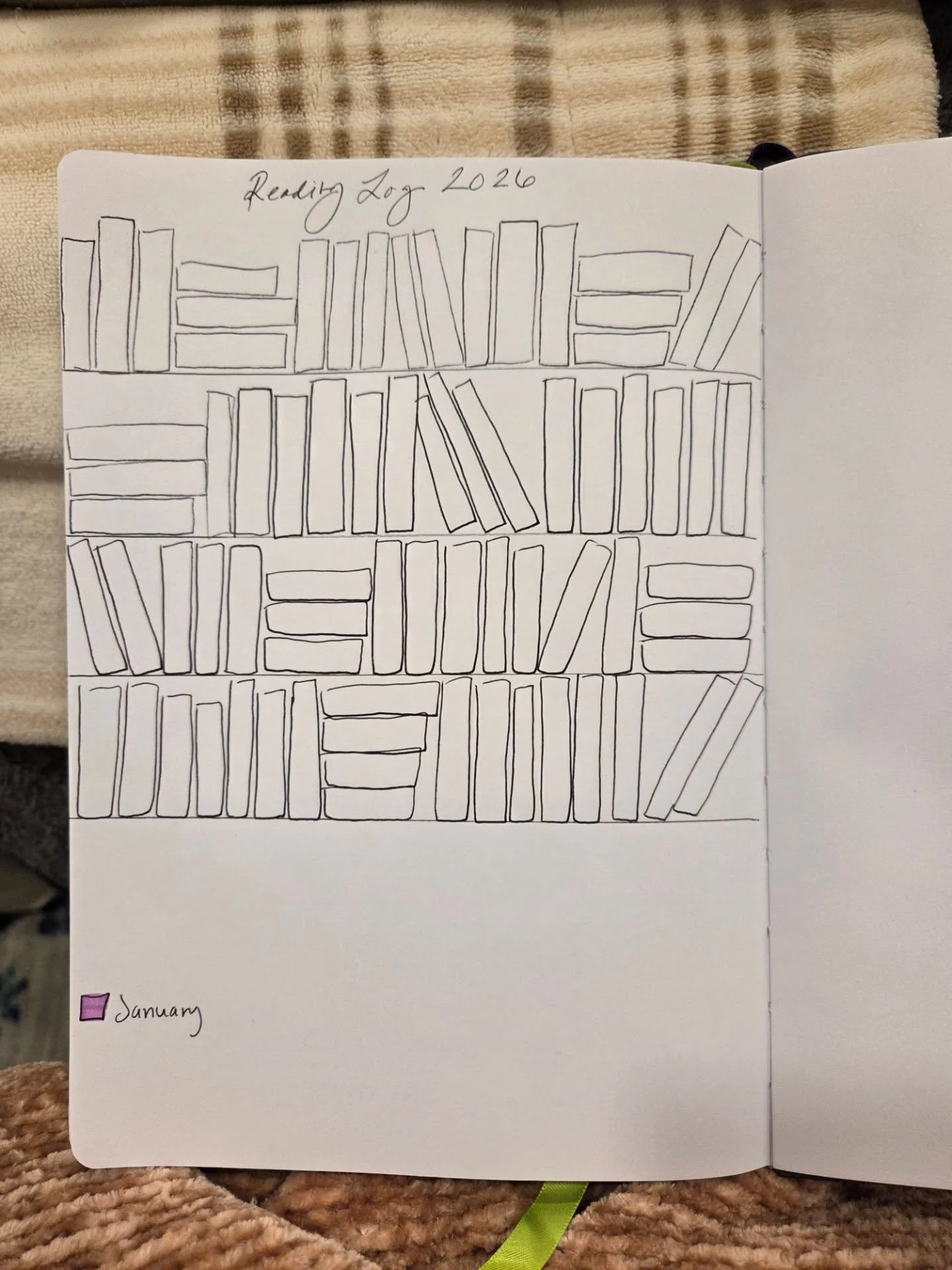 A fresh reading log for a fresh calendar year. Here's hoping 2026 is better for all of us. 

#passionplanner #readinglog