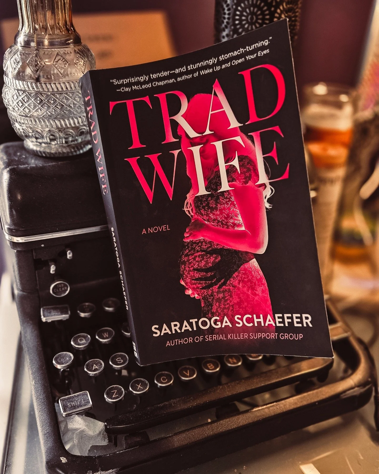 These past few weeks, I've read some amazing horror novels about housewives who've had enough. 

TRAD WIFE by Saratoga Shaefer was so much fun to read! If ROSEMARY'S BABY and NIGHTB!TCH had a book baby, it would be this book. It's about a Trad Wife i