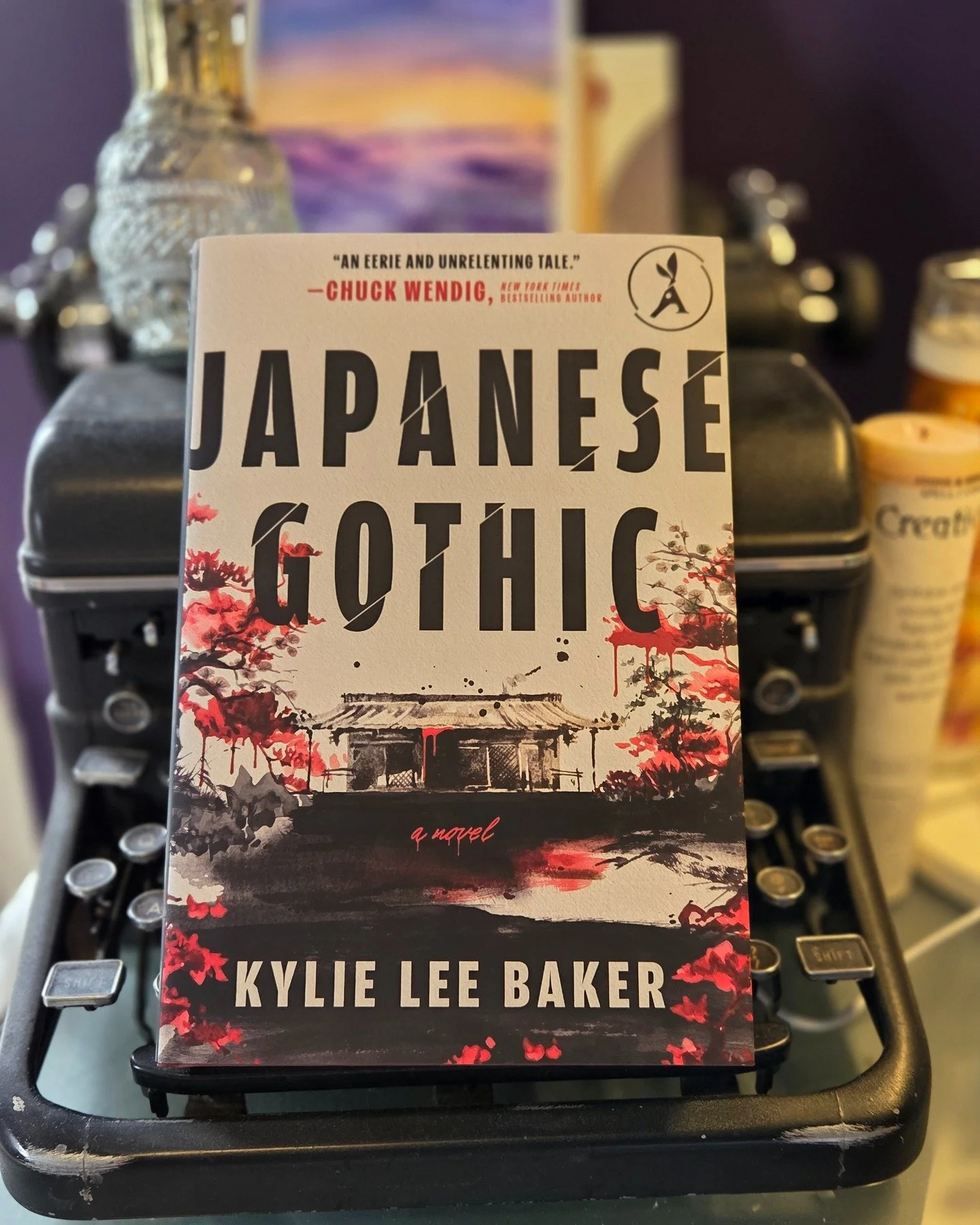 JAPANESE GOTHIC by Kylie Lee Baker officially releases today in the U.S. I snagged a signed copy (eek!) from Aardvark and read it this weekend.

I. Could. Not. Put. This. Book. Down.

After I finished, I walked around my yard in a bit of a daze, just