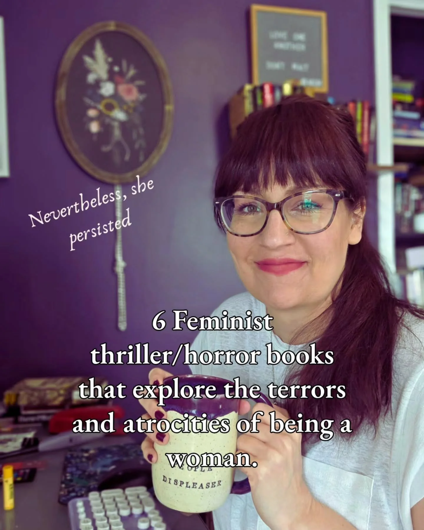 62 million reasons why we rage. 

It's hard being a woman, but we persist. We always have, and we always will. (Especially Black women.)

#bookrecommendations