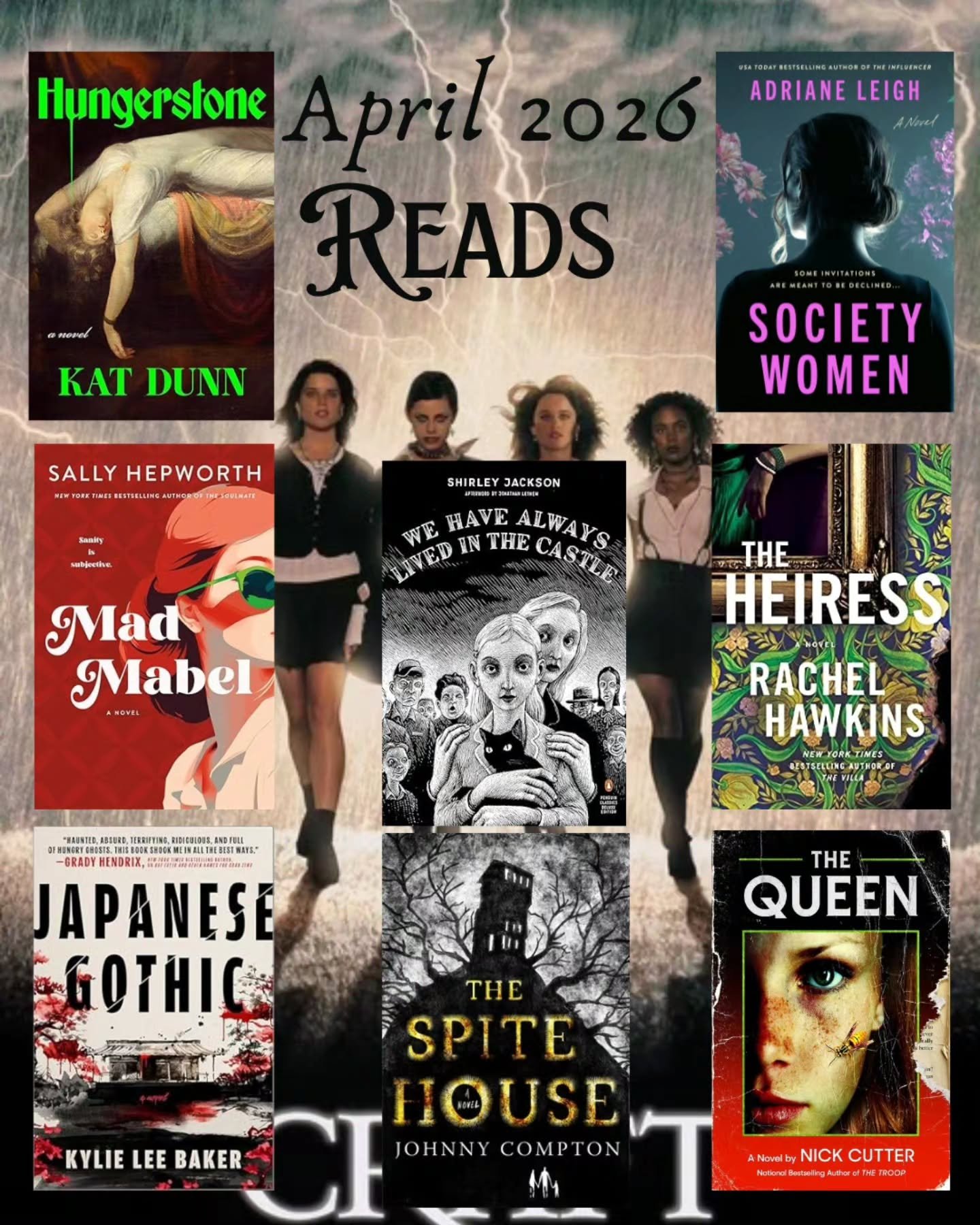 Another amazing reading month! 

Are you registered to vote? If you are registered,  check your registration.