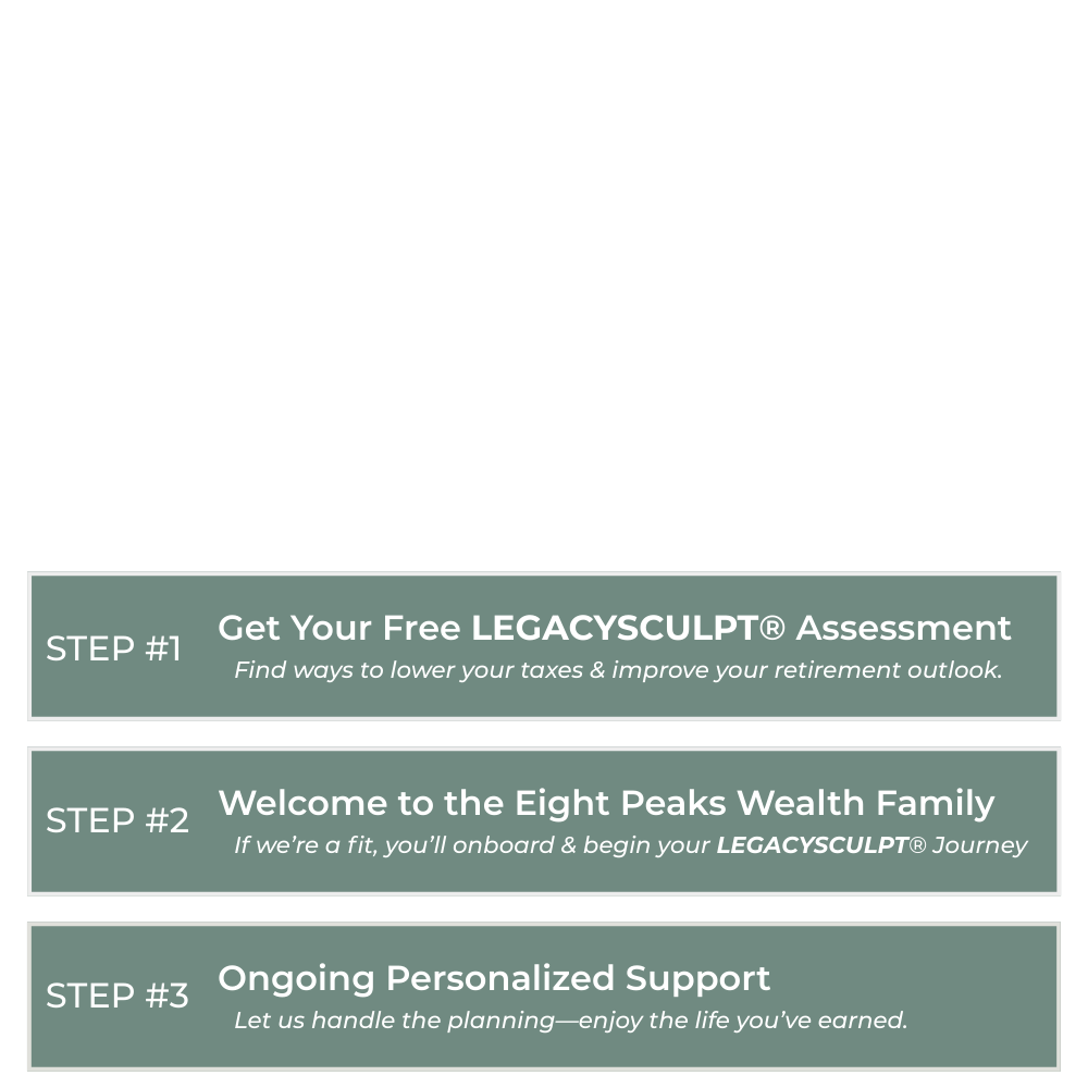 Tax-efficient wealth management strategies Eight Peaks Wealth Management