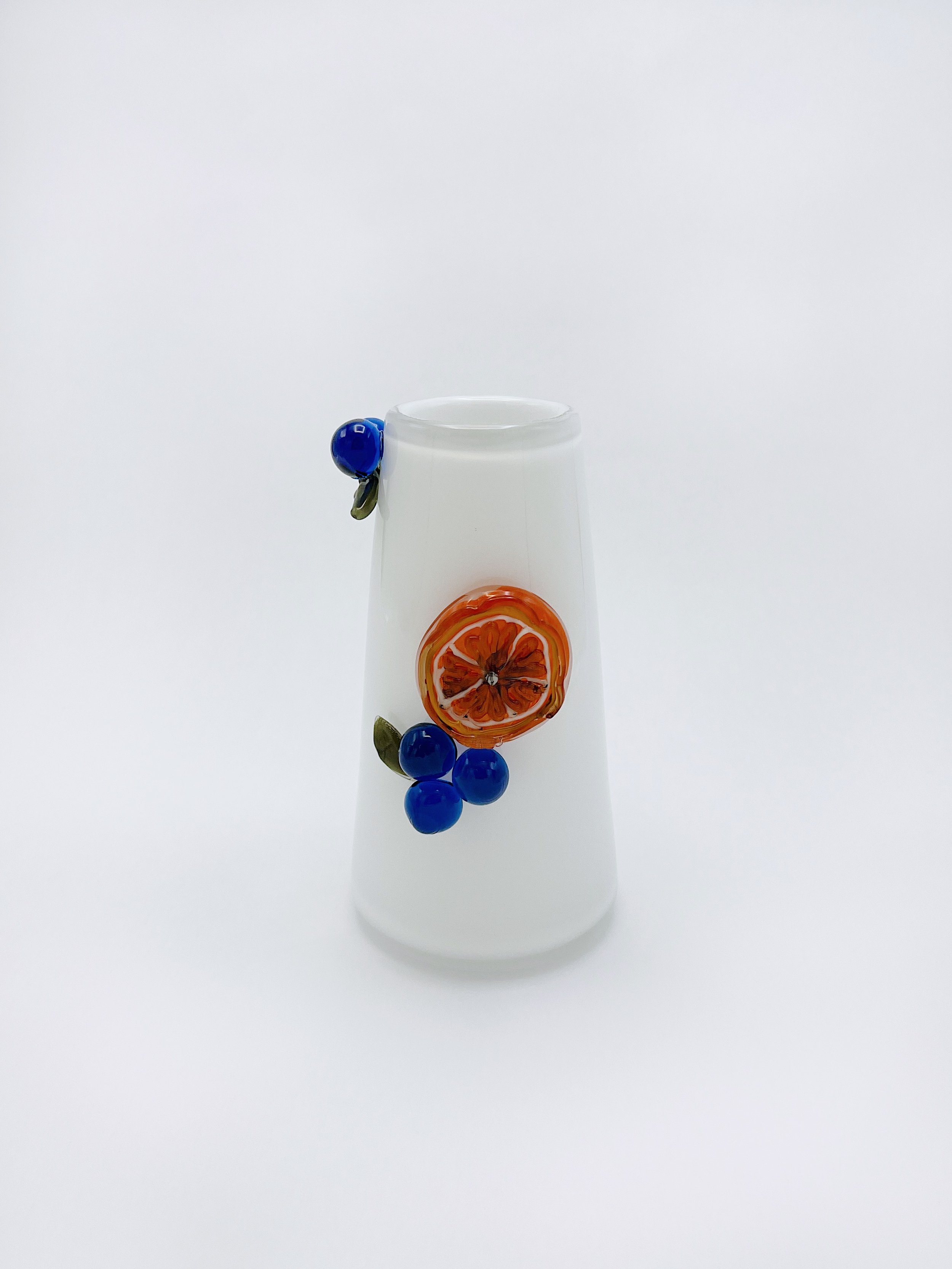 Orange and Berries Vase