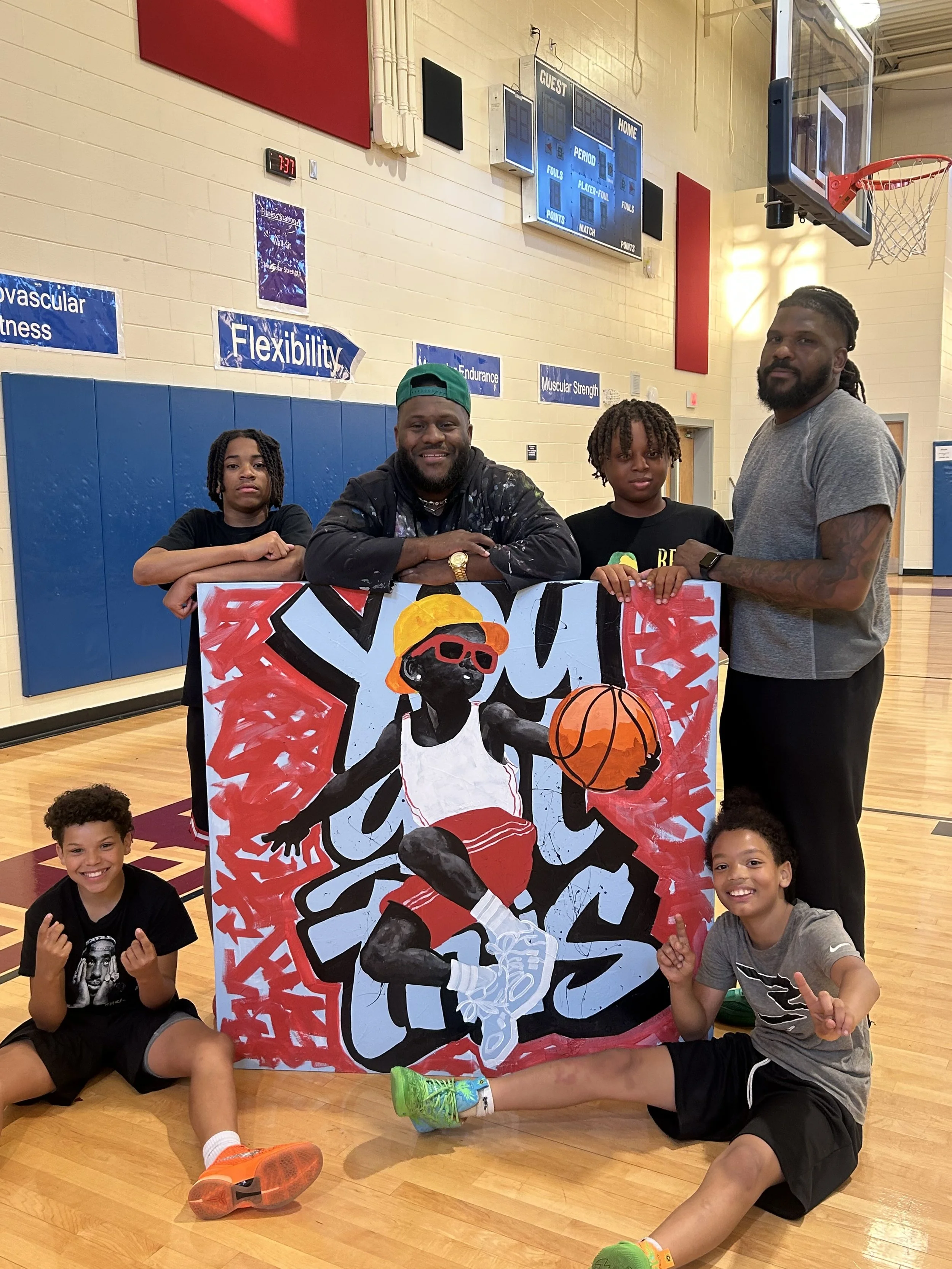 Upstate Prime Basketball Painting Raffle