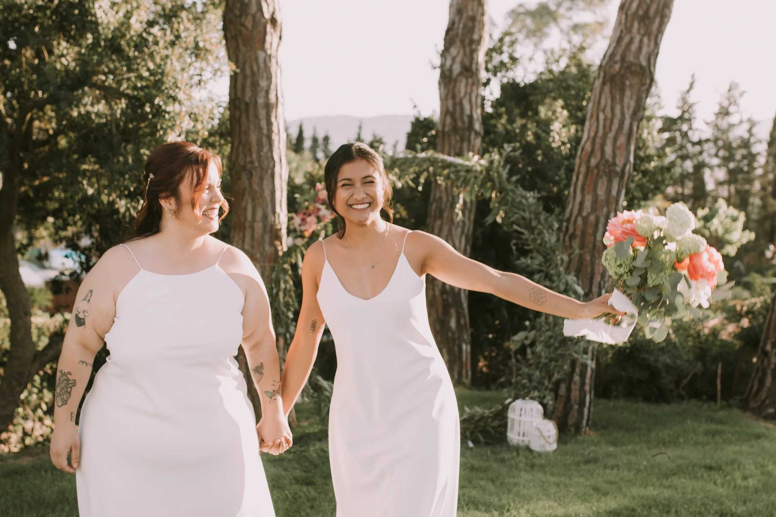 Boda pareja queer en Barcelona
