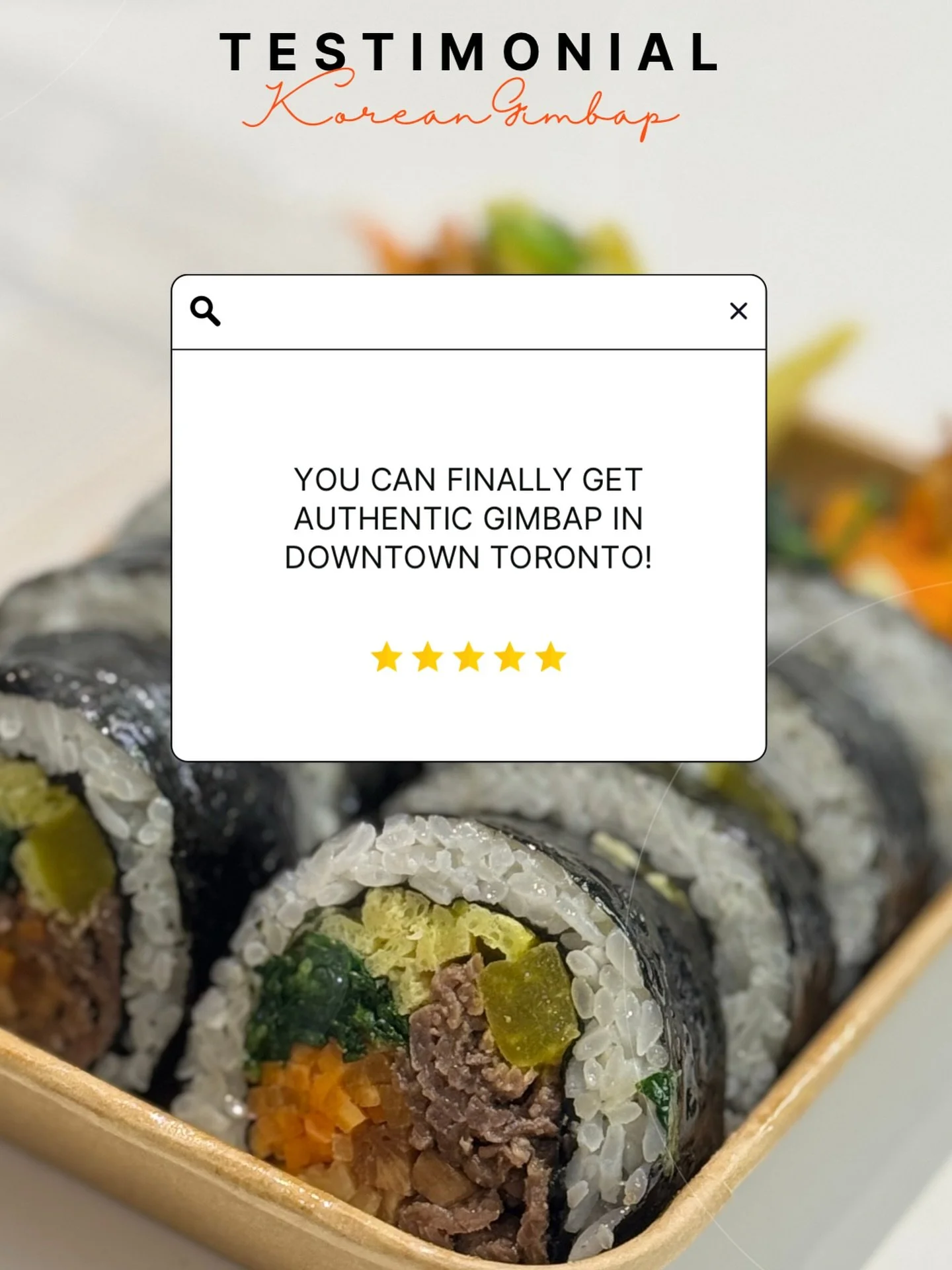 The new Bulgogi Gimbap is everything 😋💯 Tender beef, perfect rice, packed with flavor! #GimbapLove #KoreanEats #NewFavorite #BulgogiHeaven #thewell #wellingtonmarket #koreanfood #torontoeats #localfood