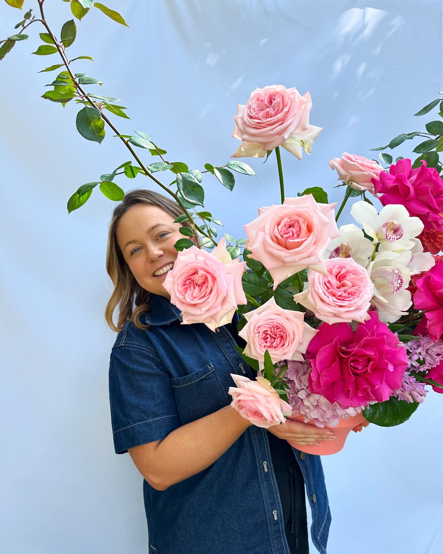 Always happiest holding a vase full of blooms &bull; 🌷