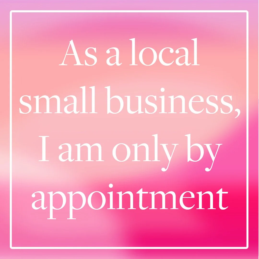 By appointment only instagram post