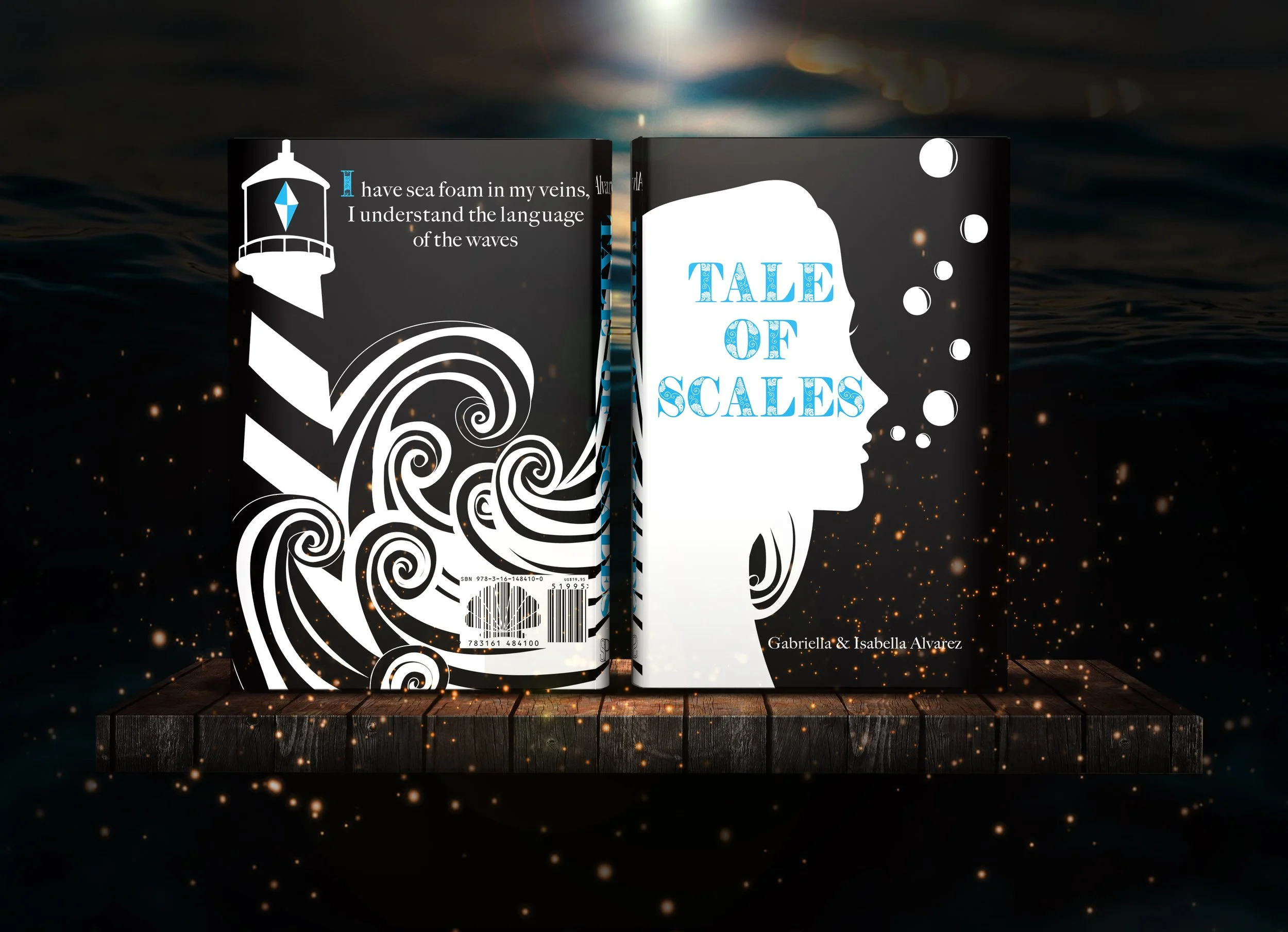 Illustrated "Tale of Scales" Book Cover