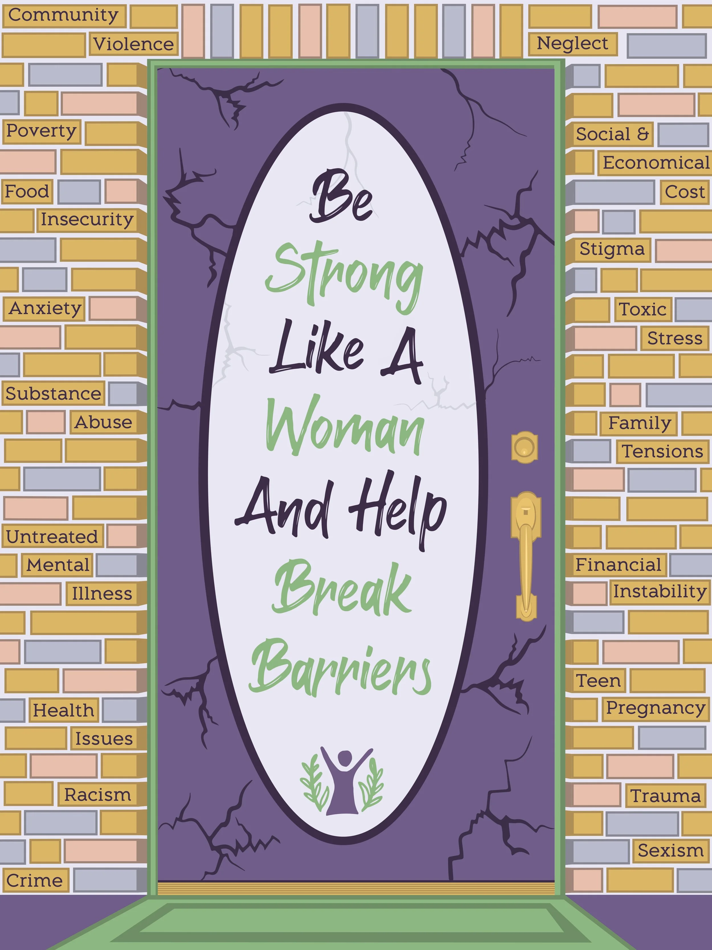 Women Helping Women Fund poster mockup