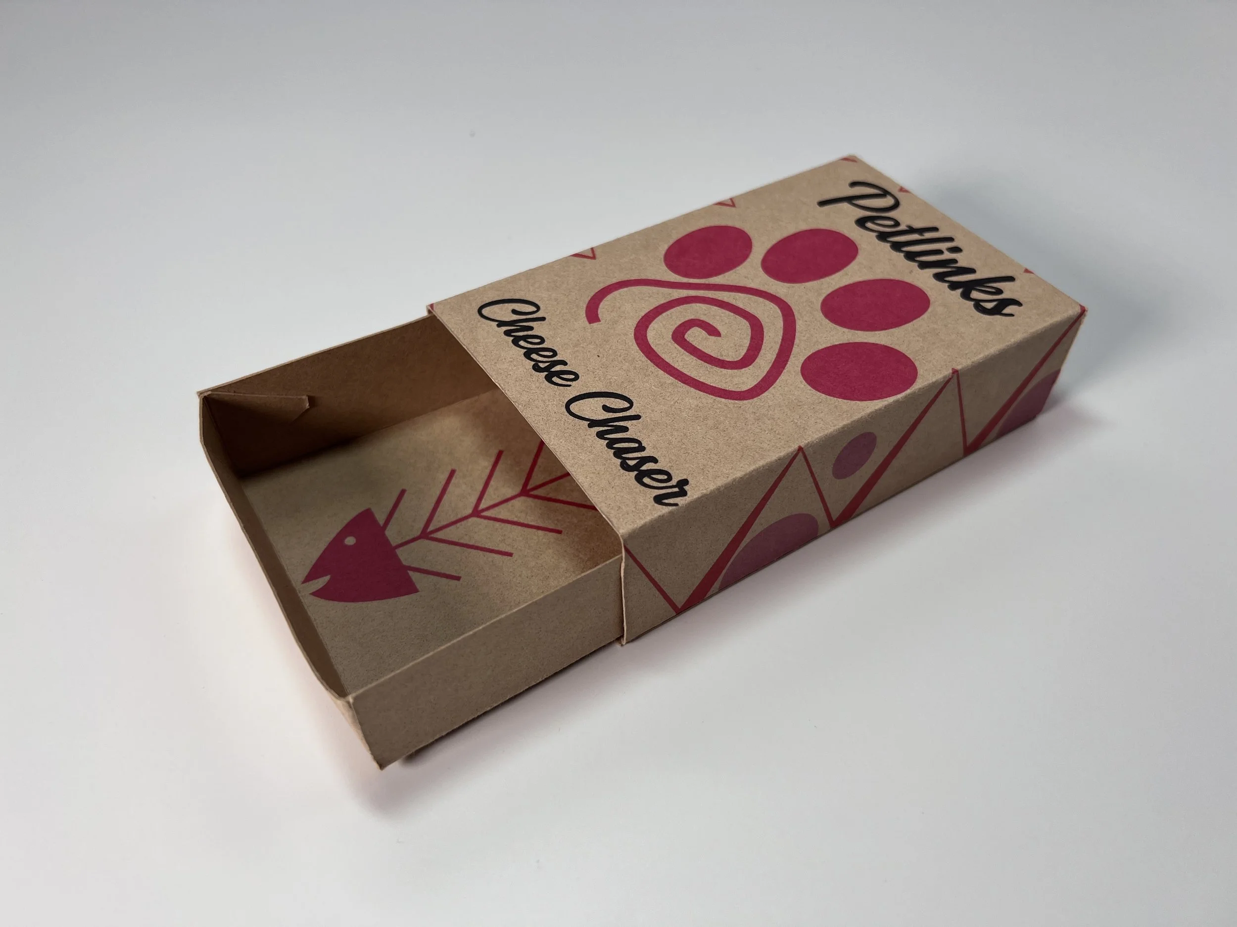 Finished version cardboard inside view
