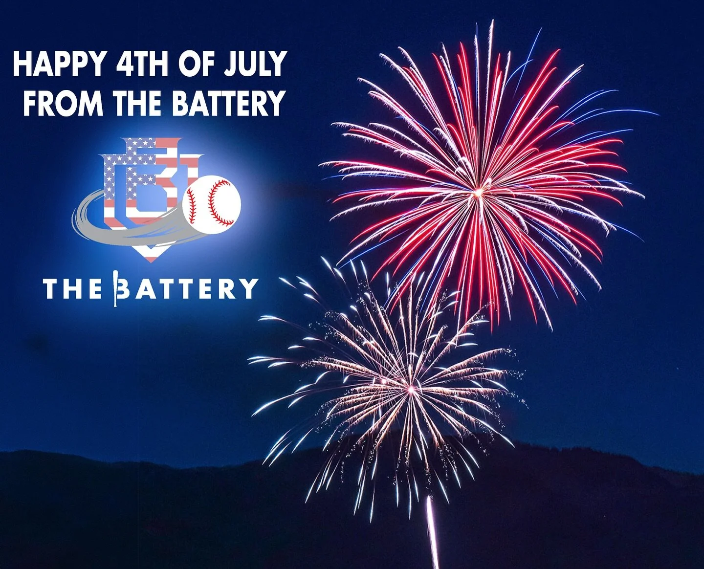 Happy 4th of July from The Battery! 🇺🇸
We are closed in observance of Independence Day. Have a great 4th!