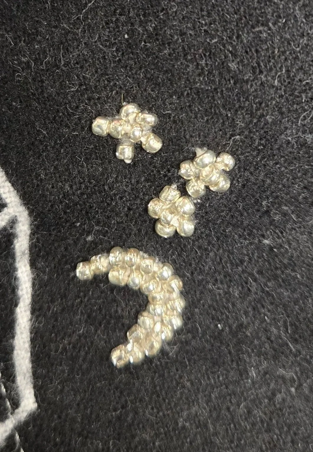 Beading the moon and stars