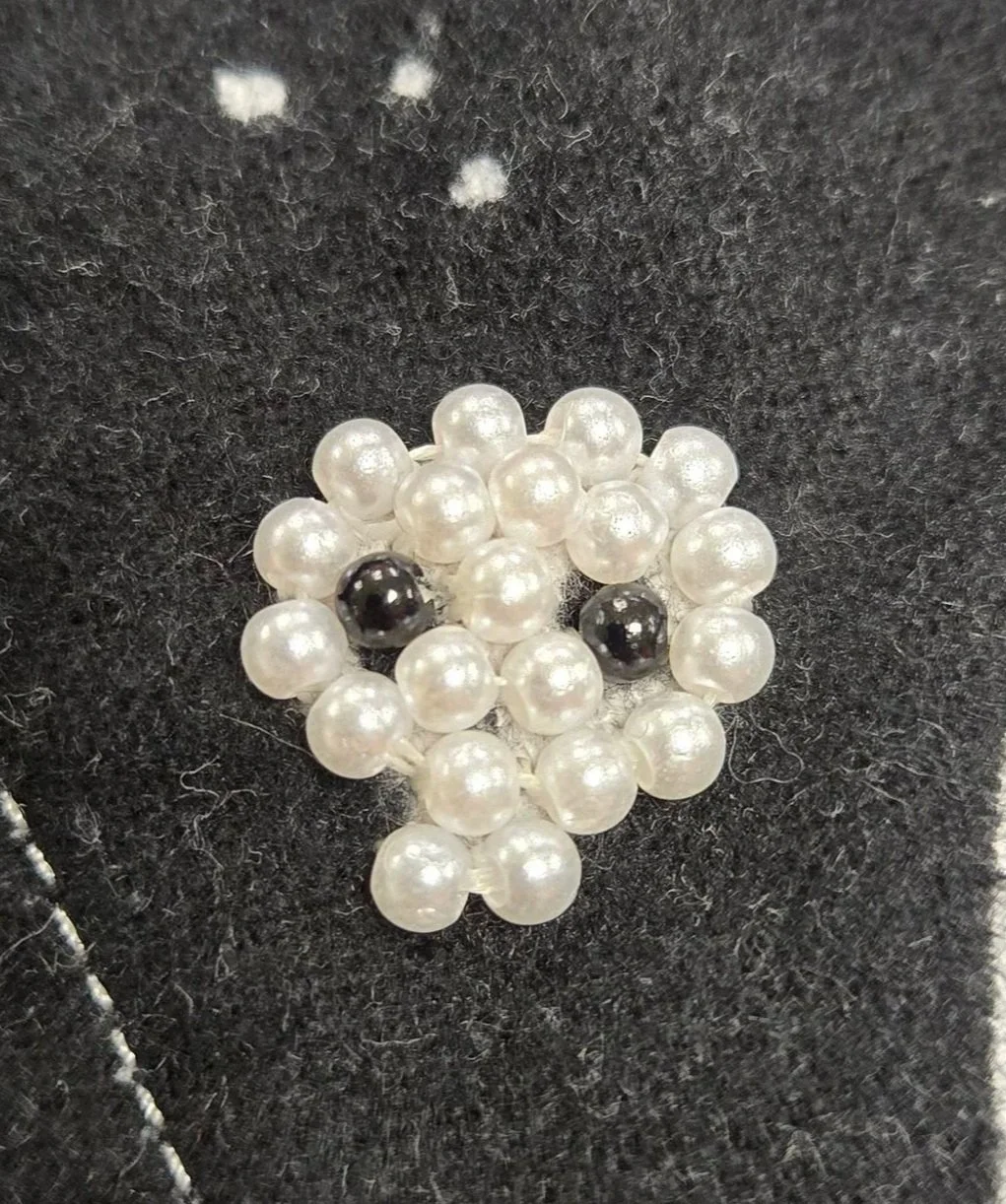 Beading the skulls