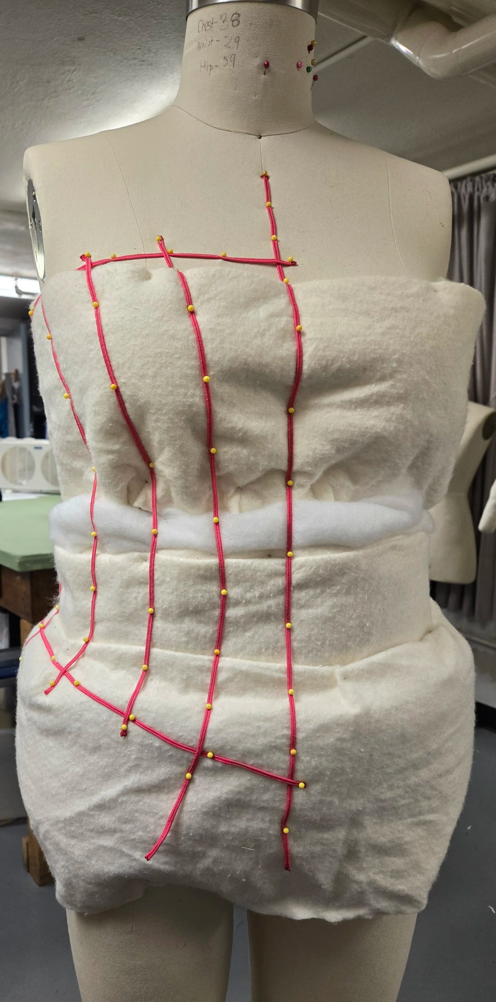 Padding and marking lines