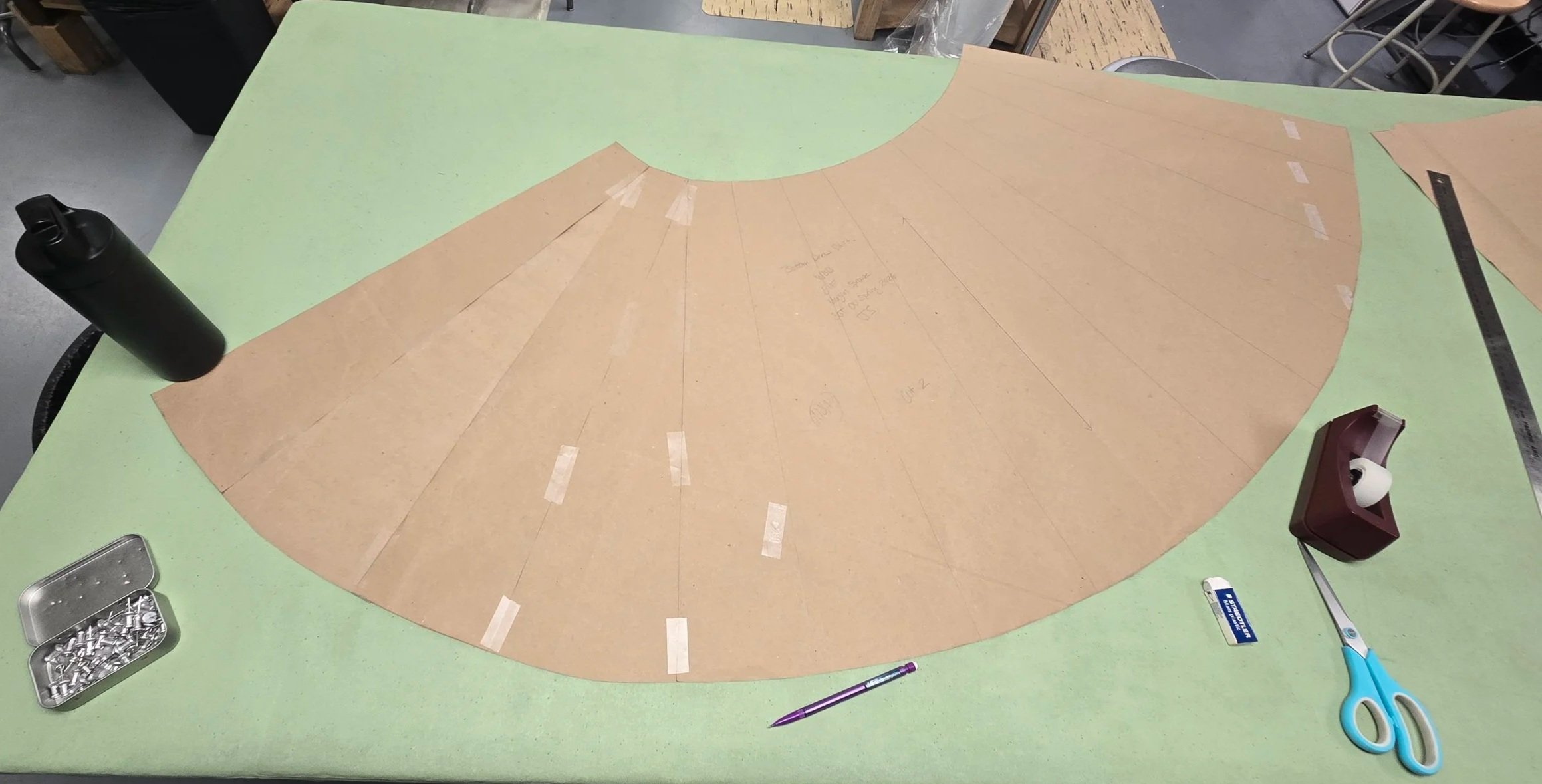 Adjusted Skirt Pattern