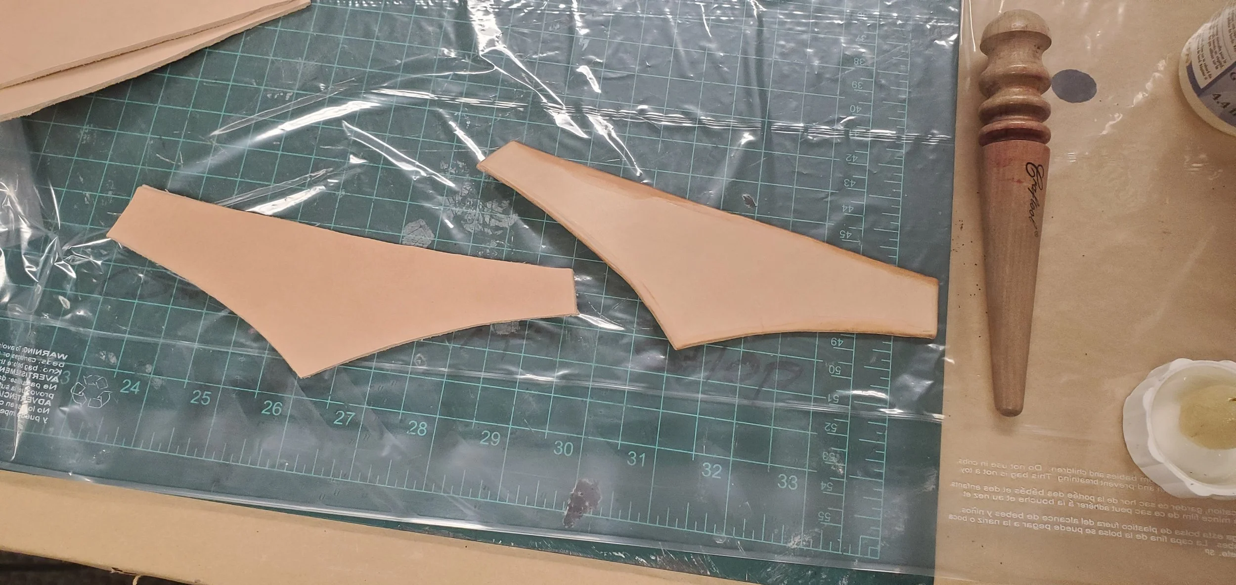 Burnishing the edges