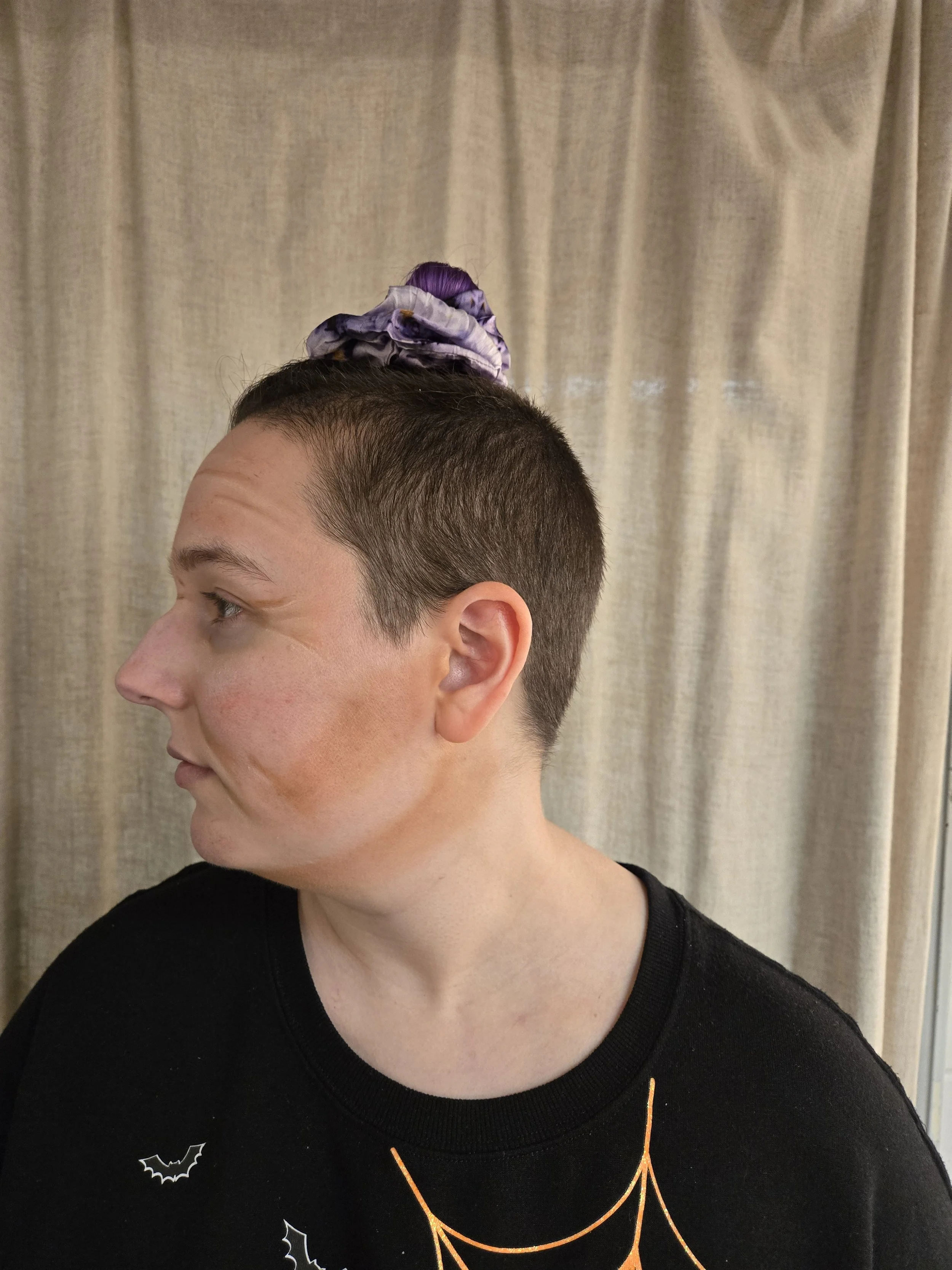 Age Makeup - Left Side