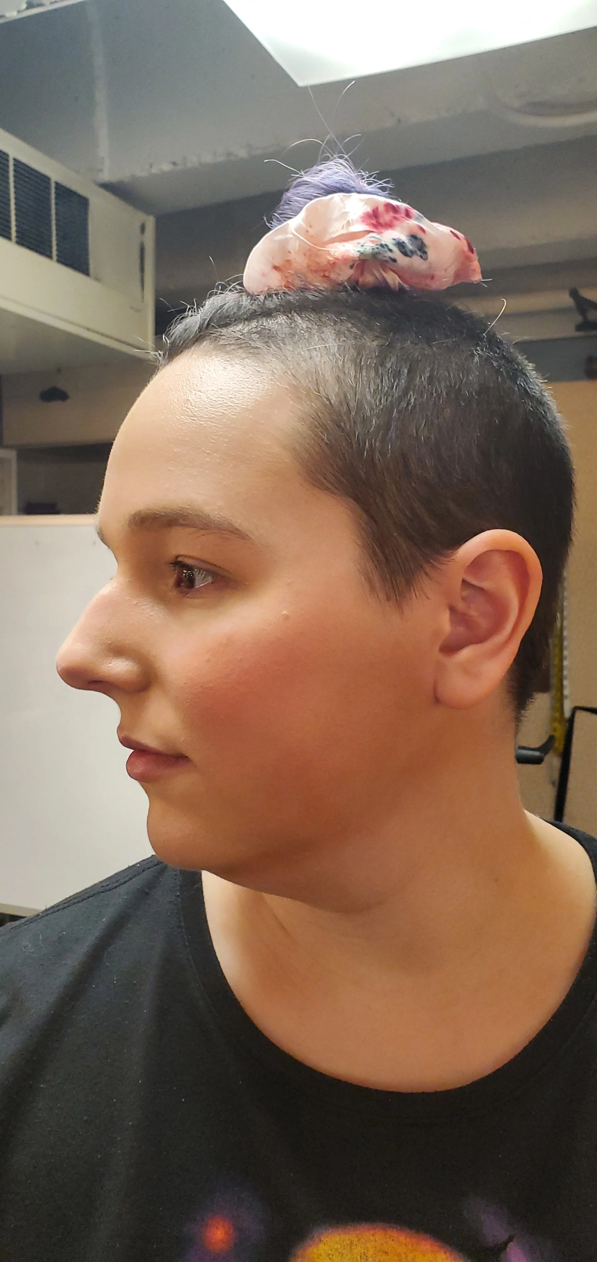 Basic Stage Makeup - Left Side