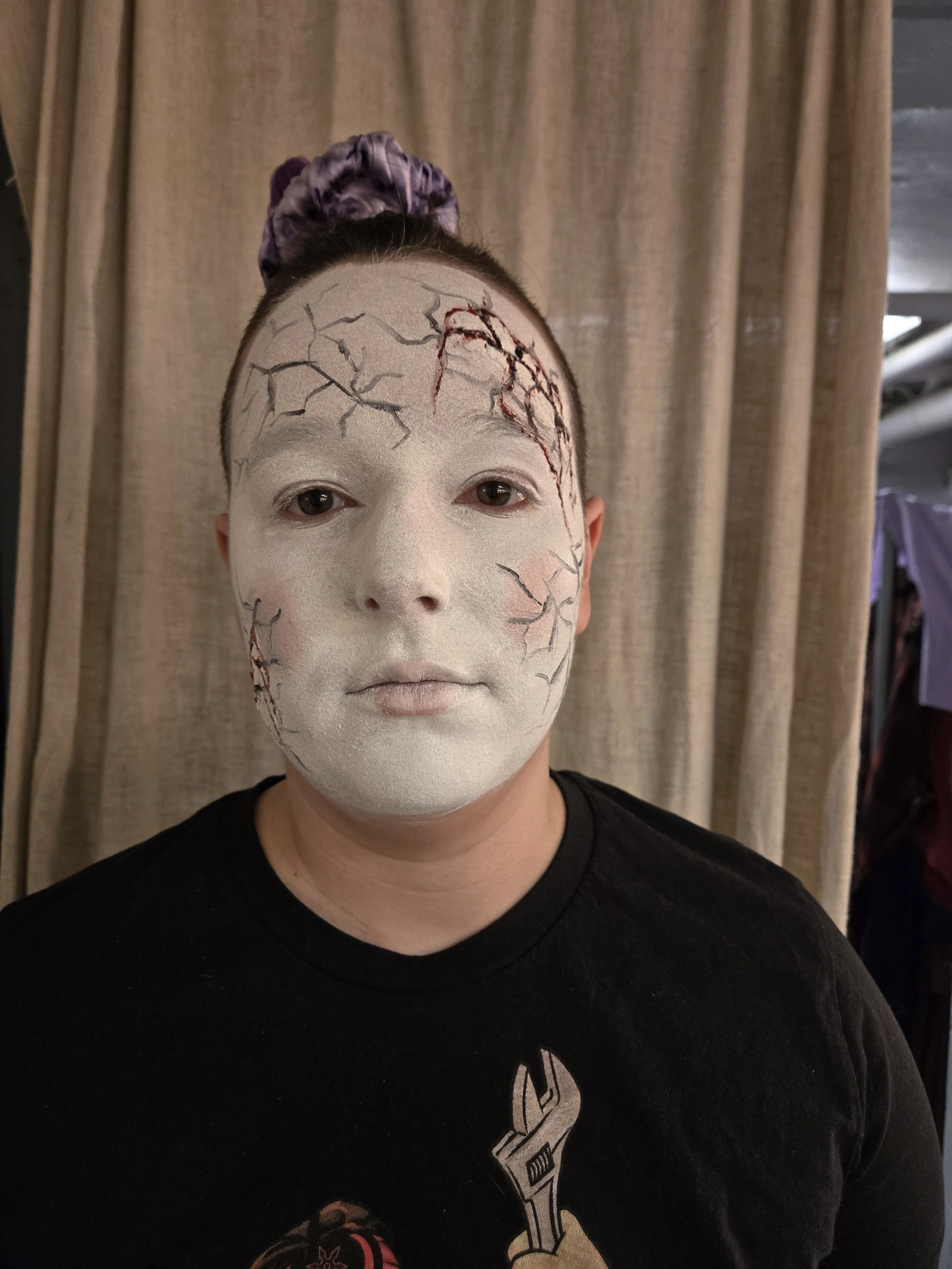 Bleeding Doll Makeup - Front